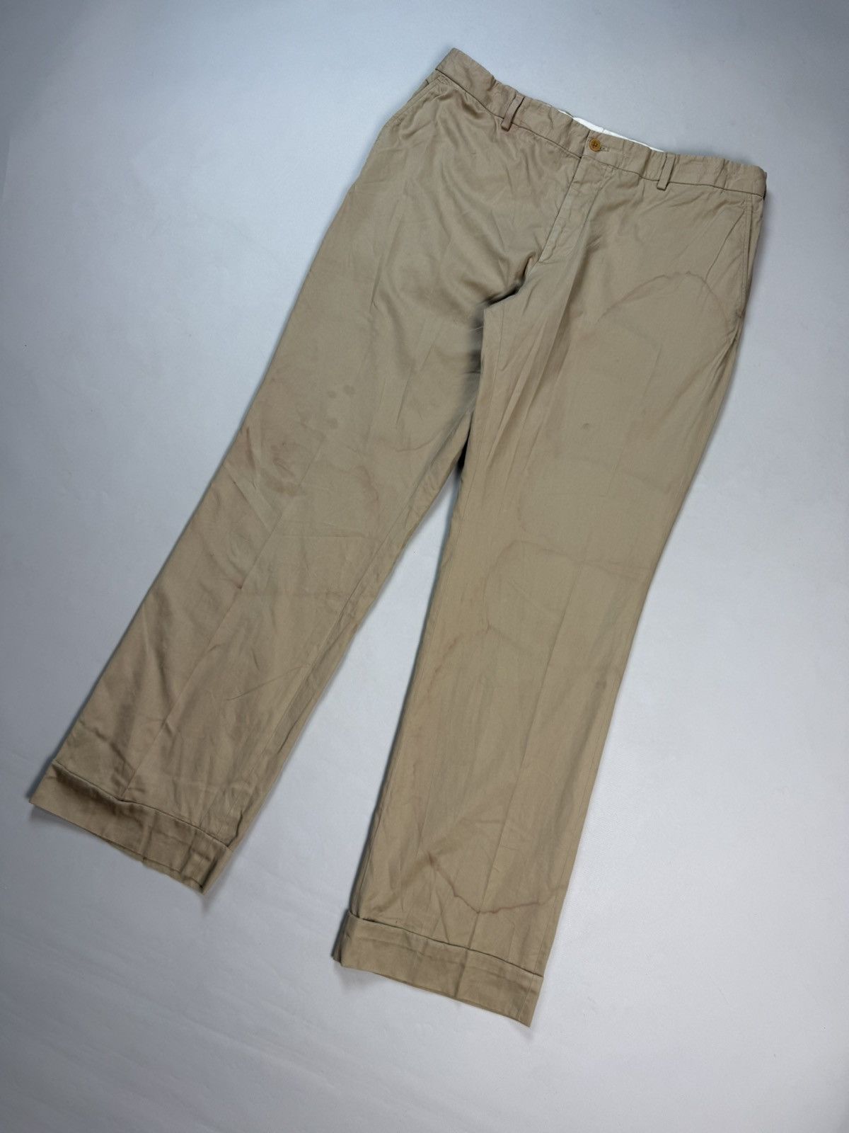 Ralph Lauren Purple Label Ralph Lauren Purple Label Men’s Cotton Chino Dress Pants Size US 36 / EU 52 - 4 Thumbnail