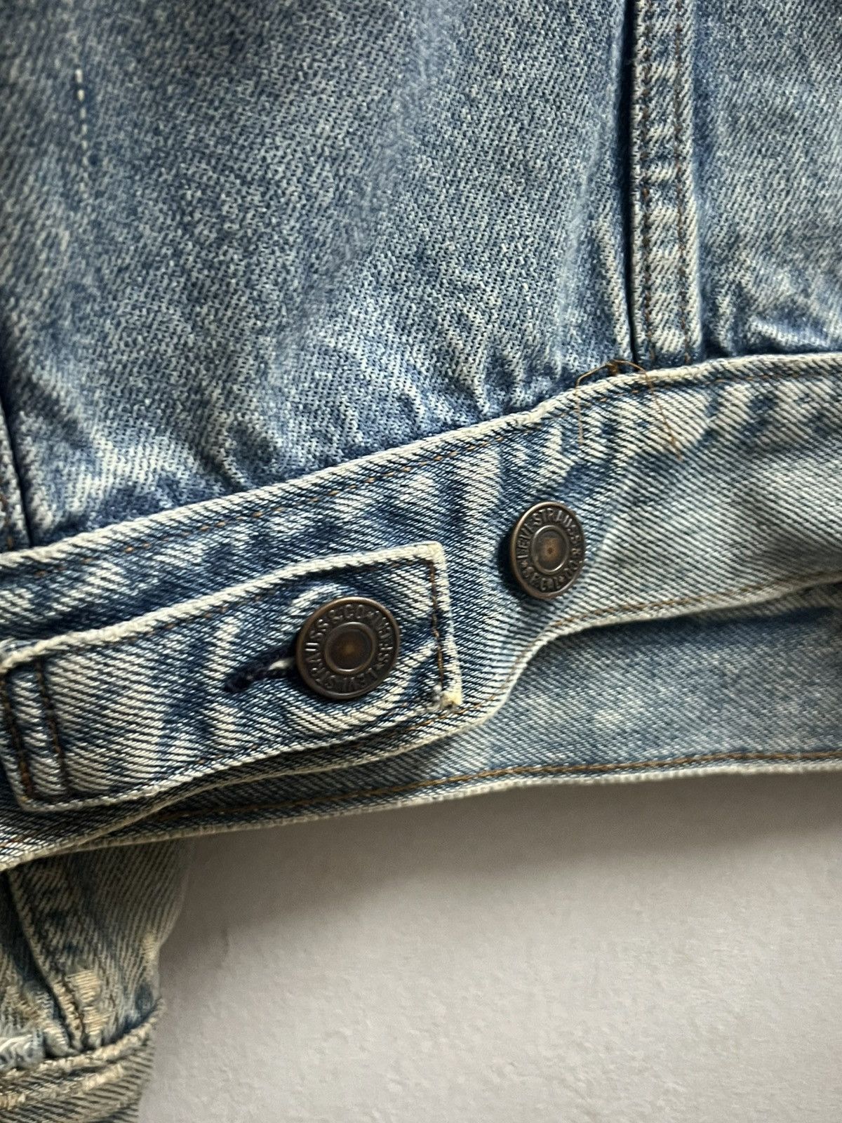 Levi's LEVIS VINTAGE 90s truckers jacket denim Size US L / EU 52-54 / 3 - 10 Thumbnail