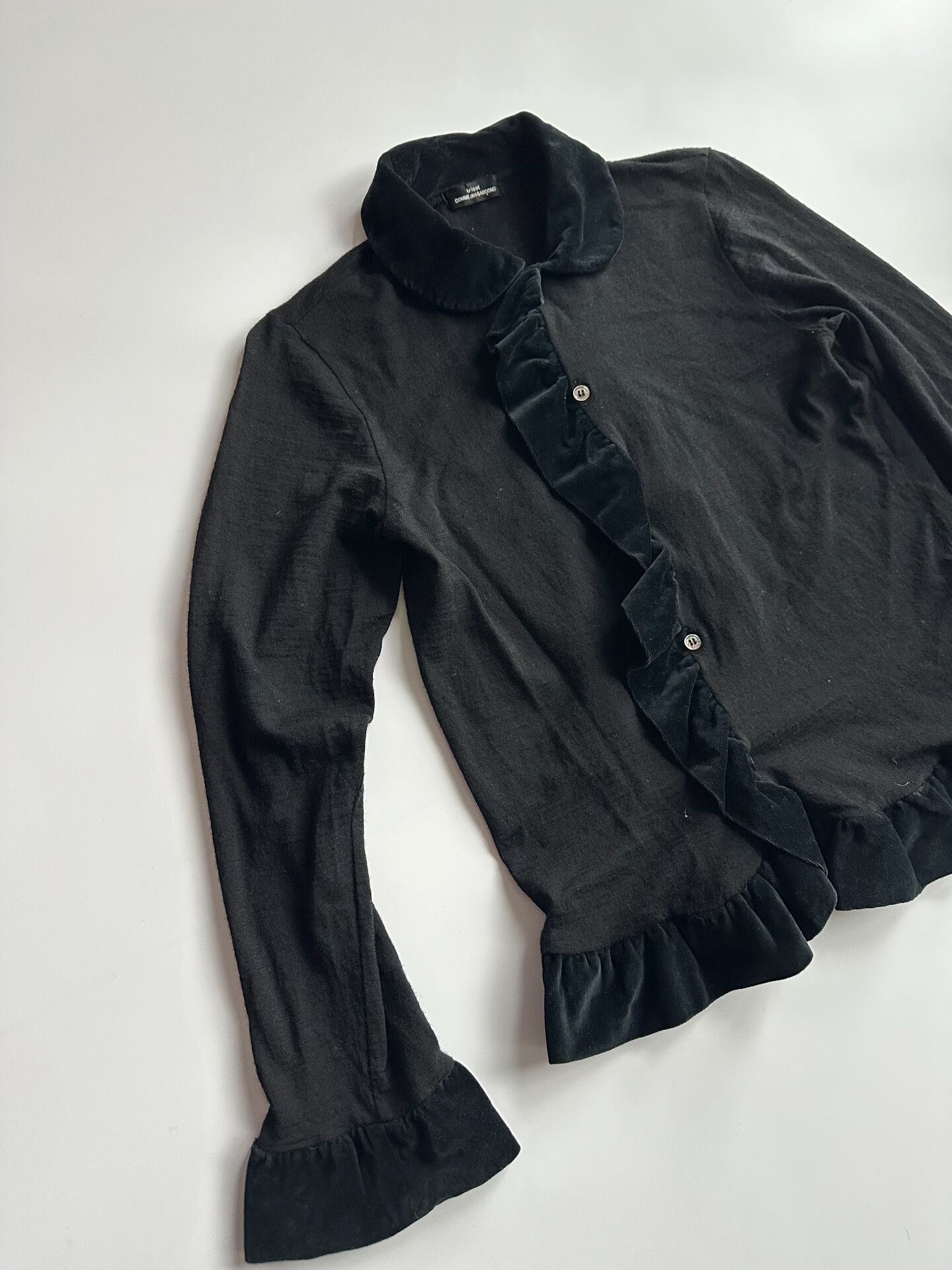 Comme des Garcons Comme des Garcons sizeF Lotus Flower Collar Shirt| Size M / US 6-8 / IT 42-44 - 1 Thumbnail
