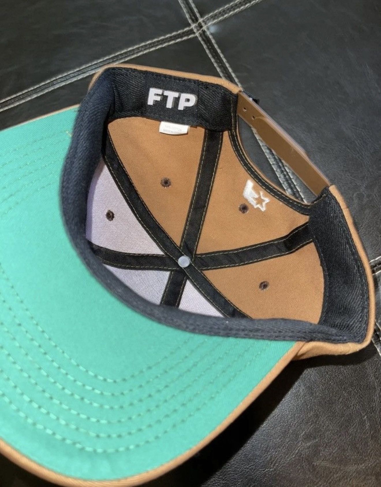 Fuck The Population × G59 Records FTP Tri Power 6 Panel Middle Finger SnapBack Size ONE SIZE - 2 Thumbnail