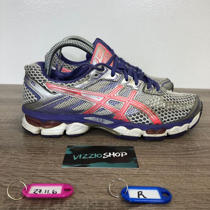 Asics gel cumulus 15 mens purple on sale