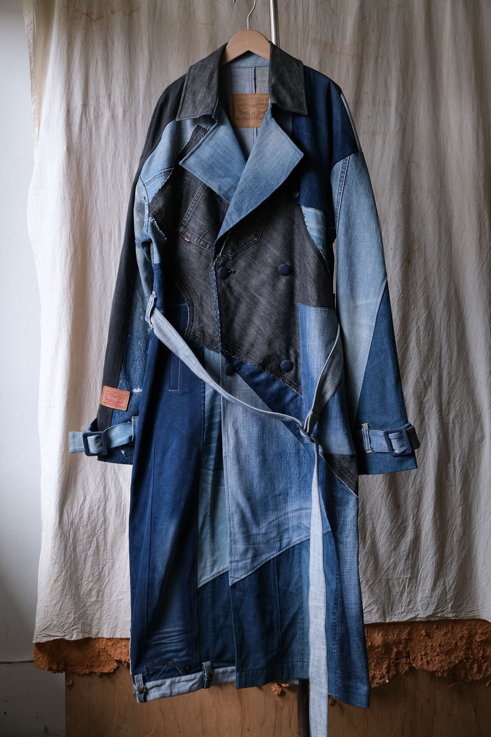 Other Levi’s x Story Wear x TSUNG YU CHAN “Upcycling” Denim Coat Size US L / EU 52-54 / 3 - 5 Thumbnail