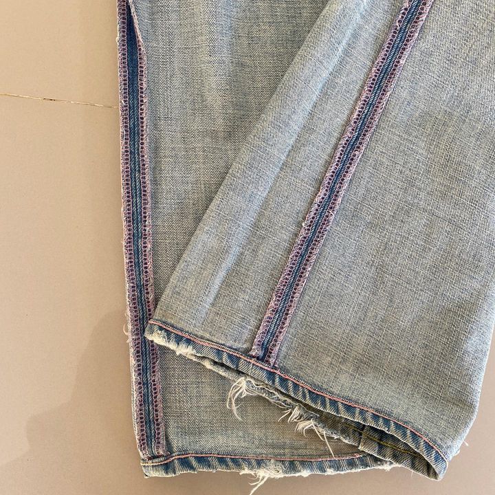 Japanese Brand Y2K Cocolulu Back Print Jean🇯🇵 Size US 31 - 13 Thumbnail