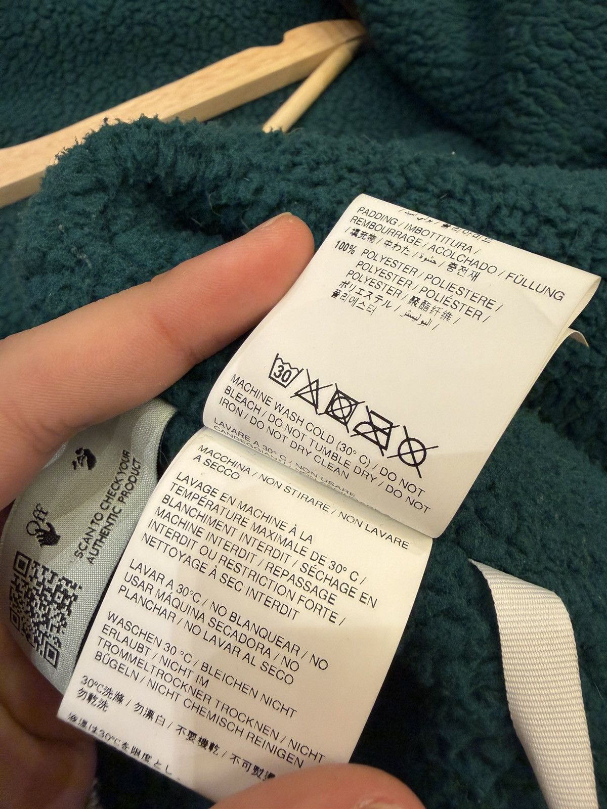 Off-White Off-White ‘PIVOT’ Fleece Jacket Size US XL / EU 56 / 4 - 5 Thumbnail