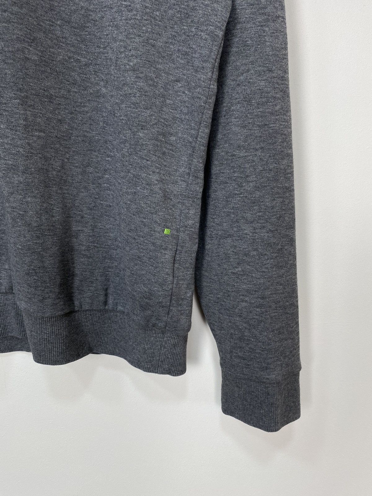 Designer Hugo Boss Slim Fit Sweatshirt Jumper Grey Men’s Size Large Size US L / EU 52-54 / 3 - 3 Thumbnail