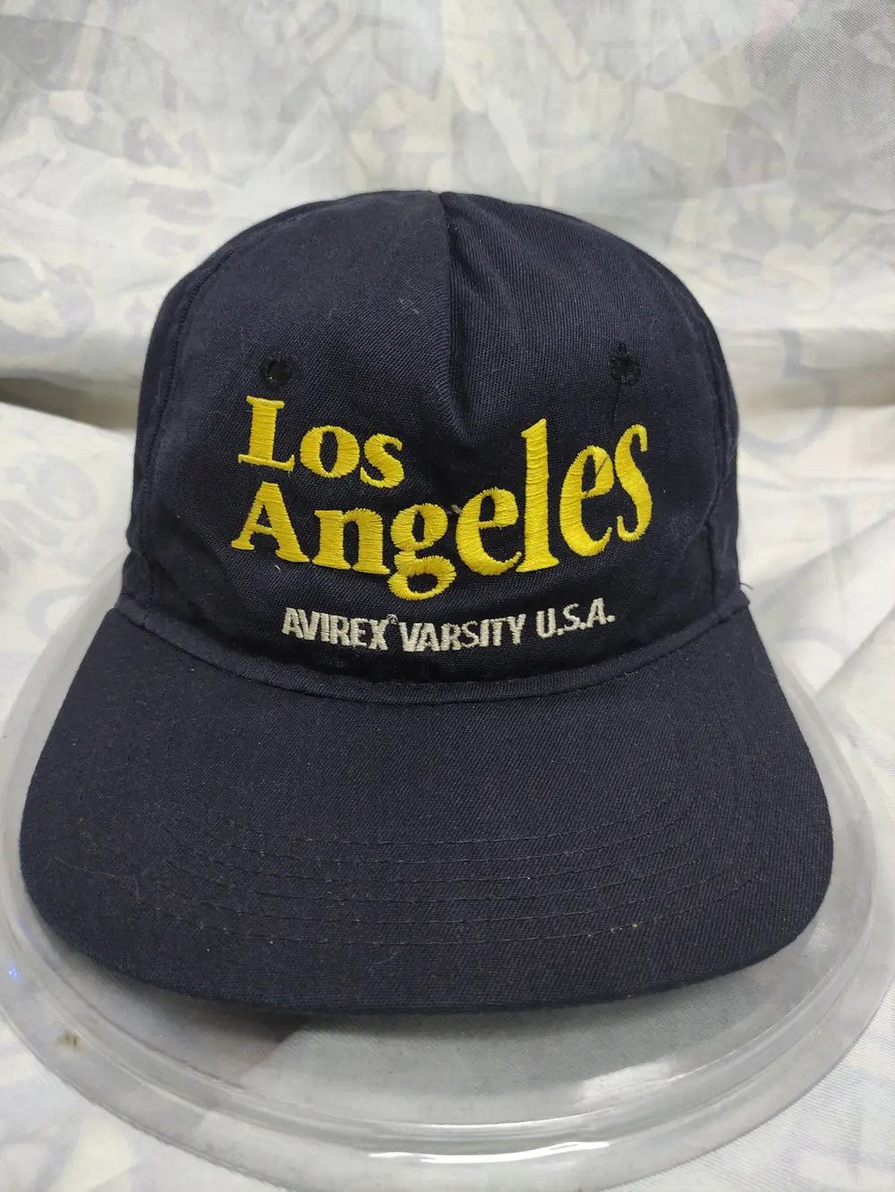 Avirex LOS ANGELES AVIREX VARSITY U.S.A VINTAGE CAP Size ONE SIZE - 3 Thumbnail