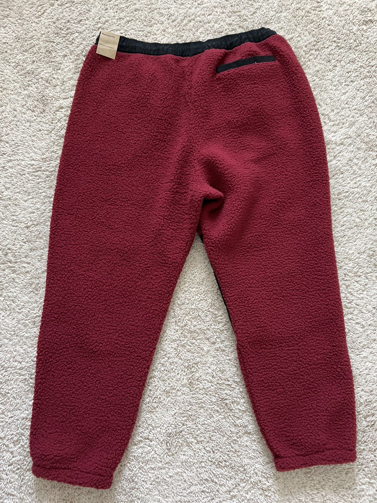 Jordan Brand Nike Air Jordan Joggers Winter Sherpa Pants Taper Pockets Size US 36 / EU 52 - 9 Thumbnail