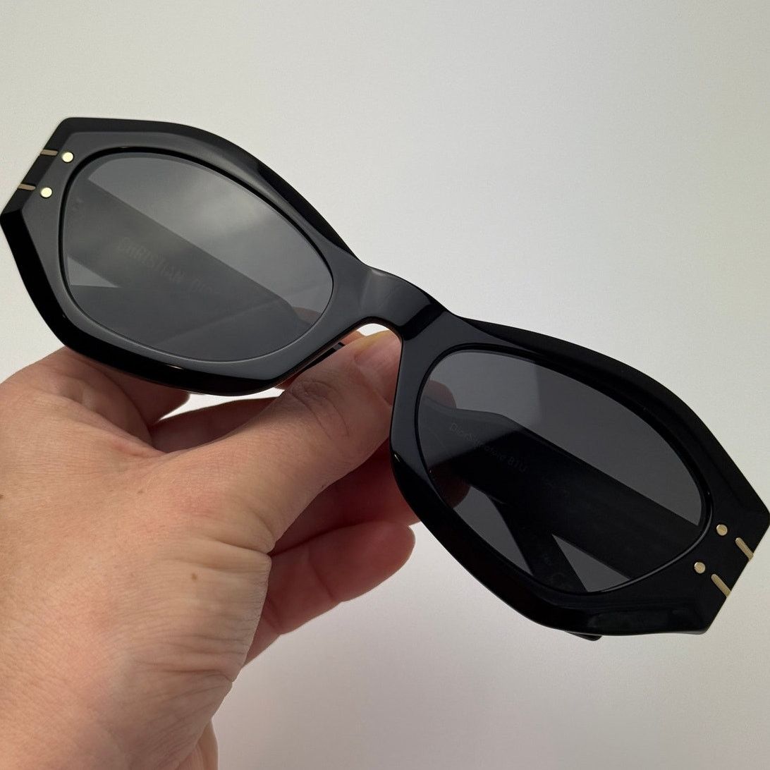 Dior NEW DIOR Sunglasses DIorSignatureB1U 10A0 Black Women Size ONE SIZE - 9 Thumbnail
