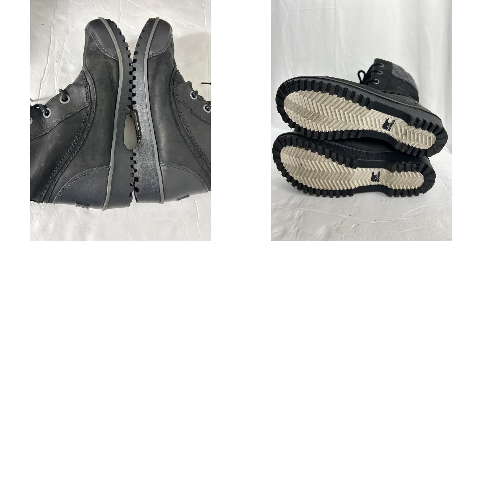 SOREL Sorel Meribel Lace Up Black Leather Boot Women Size 8 Winter Shoe Boots Size US 8 / IT 38 - 10 Thumbnail