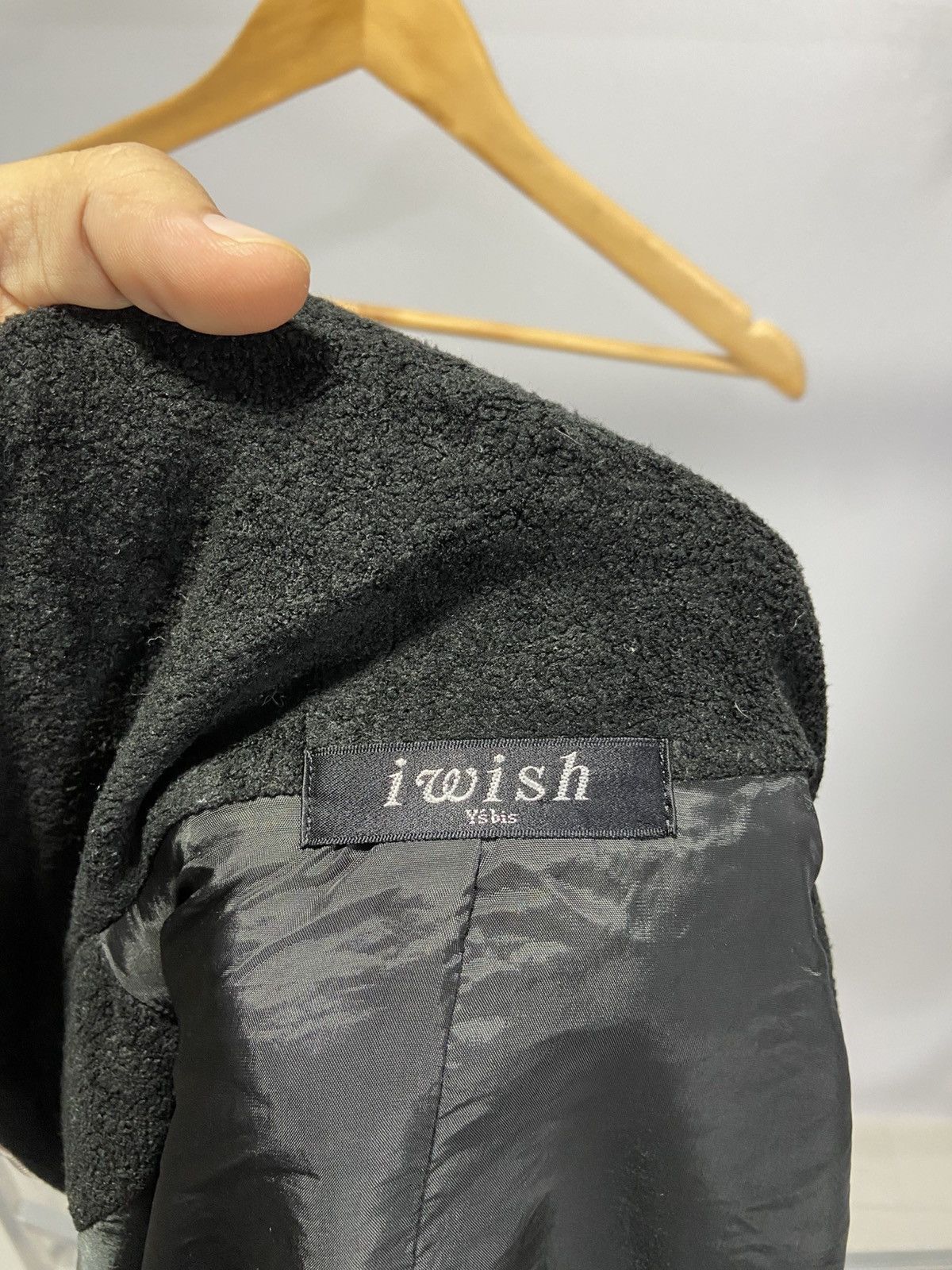 Yohji Yamamoto Yohji yamamoto i wish Y’s bis black jacket Size S / US 4 / IT 40 - 8 Thumbnail