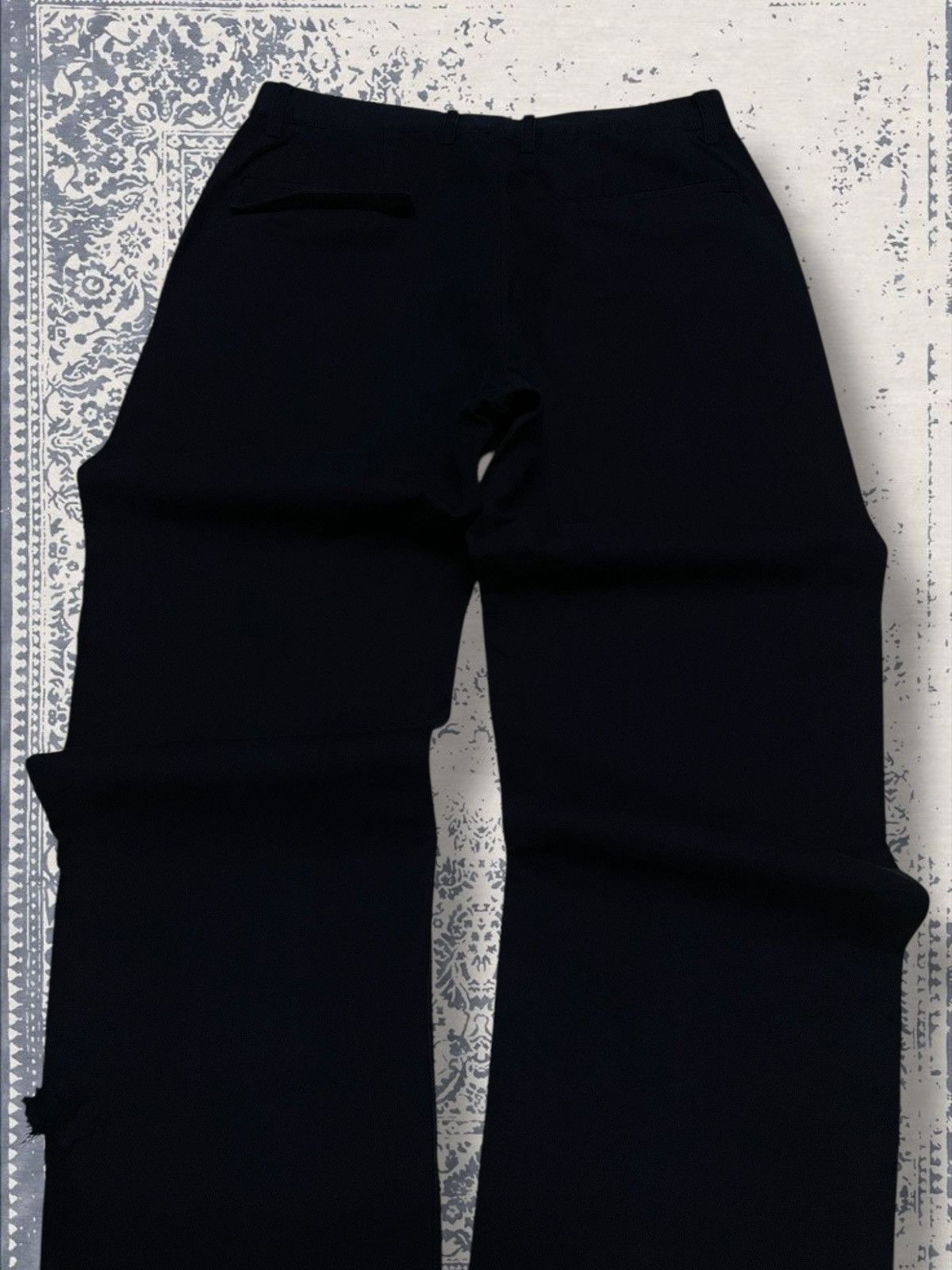 Designer × Japanese Brand × Vintage Vintage 1990s Japan Designer Yohji Yamamoto Distressed Pant Size US 29 - 11 Thumbnail
