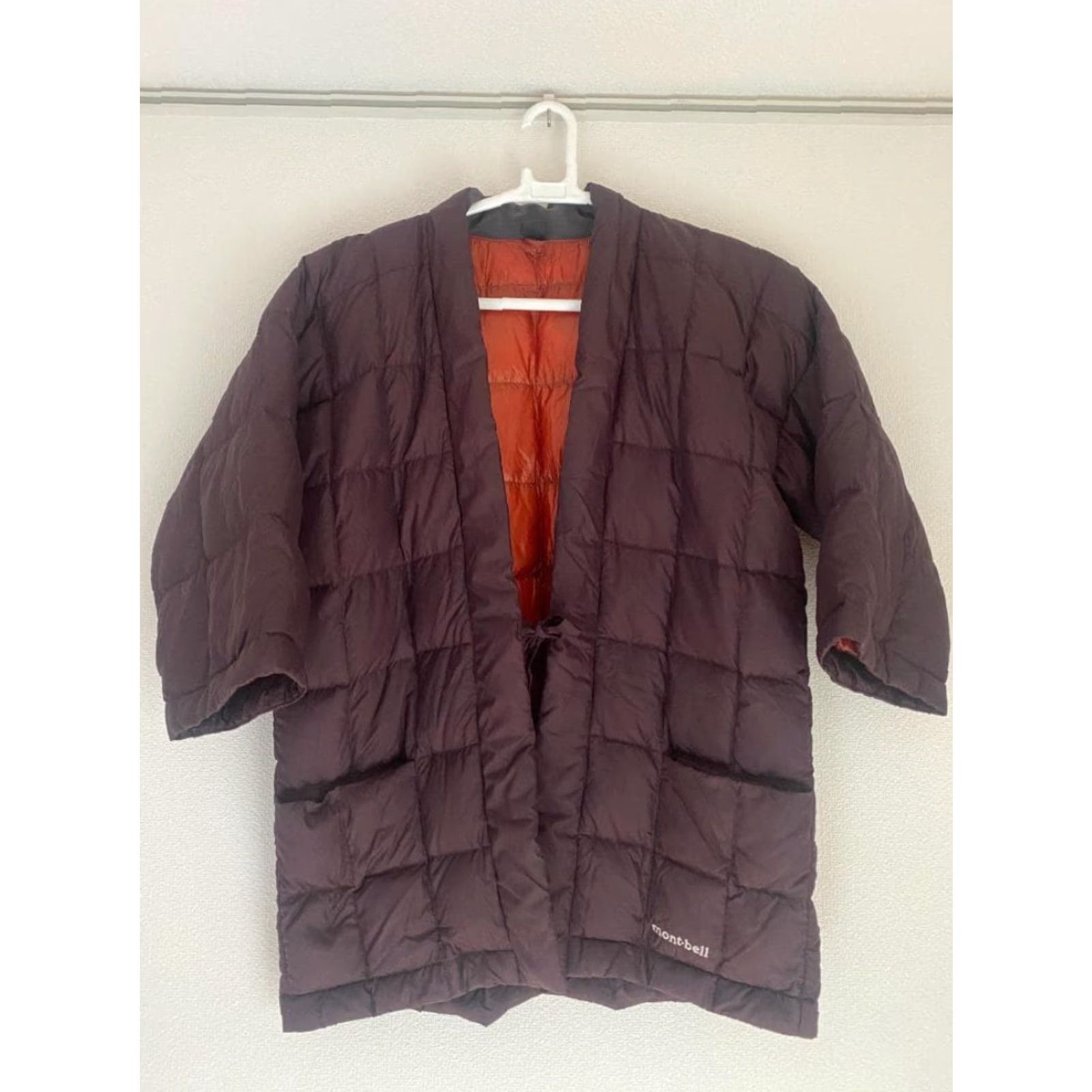 Montbell VINTAGE Mont-bell Down Jacket Traditional Japanese HANTEN Red Light Warm Size S Used Jacket Unisex Adults Mens Womens Size US S / EU 44-46 / 1 - 2 Thumbnail