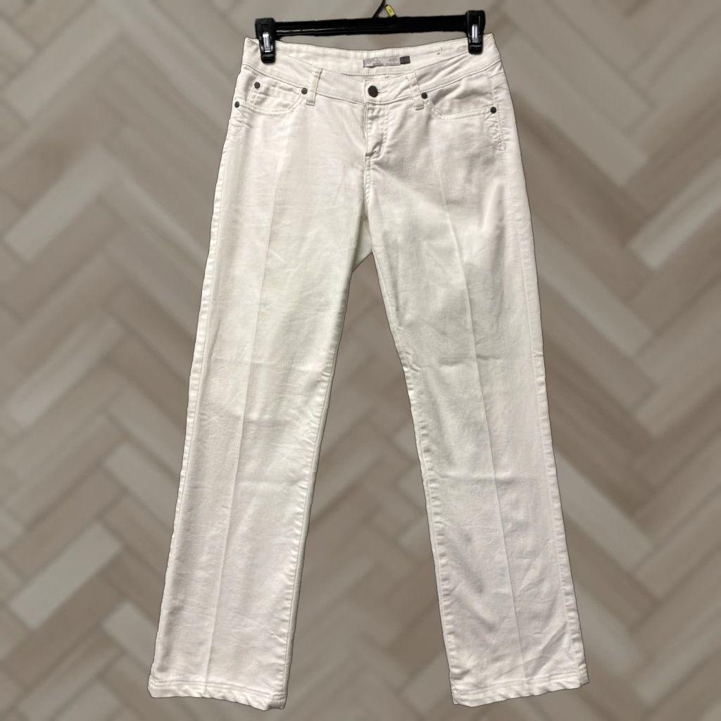 Prana prAna Jeans Chino Pant Women’s 30x30 White Boot Cut Pockets Size 30" / US 8 / IT 44 - 1 Thumbnail