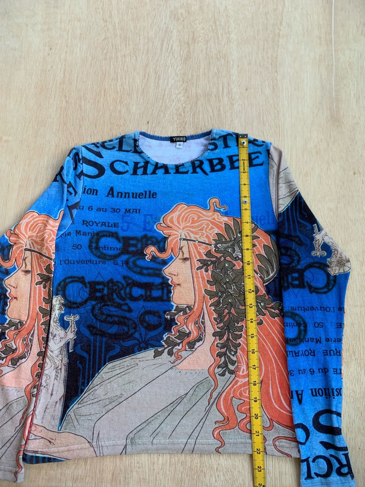 Hysteric Glamour × If Six Was Nine × Japanese Brand Vintage Yukiko Art Made in Usa Longslevee Size S / US 4 / IT 40 - 10 Thumbnail