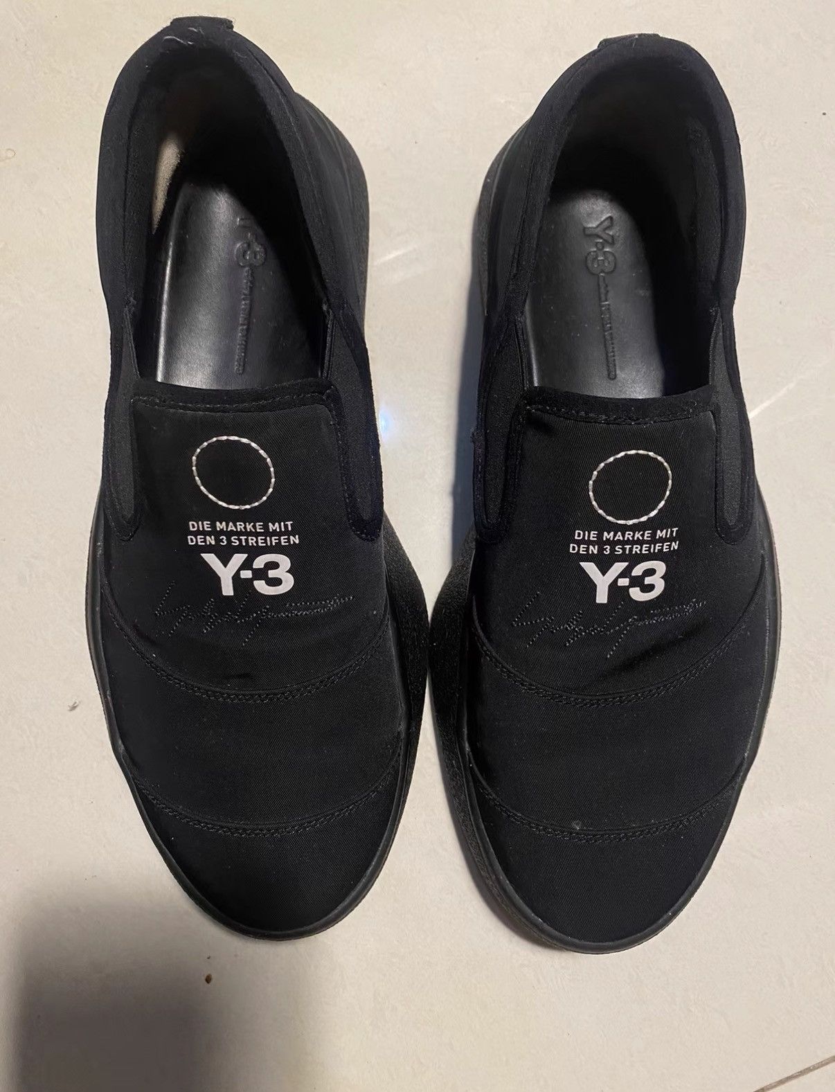 Y-3 Y-3 Canvas shoes J35 Size US 8 / EU 41 - 1 Thumbnail