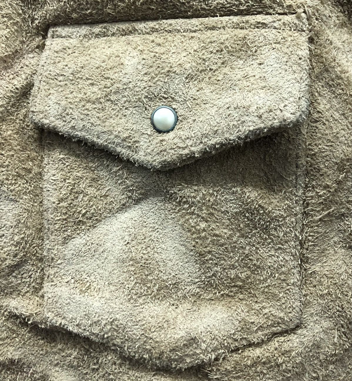 Leather × Vintage Trans Continents Genuine Cowhide Western-Style Leather Shirt Size US M / EU 48-50 / 2 - 5 Thumbnail