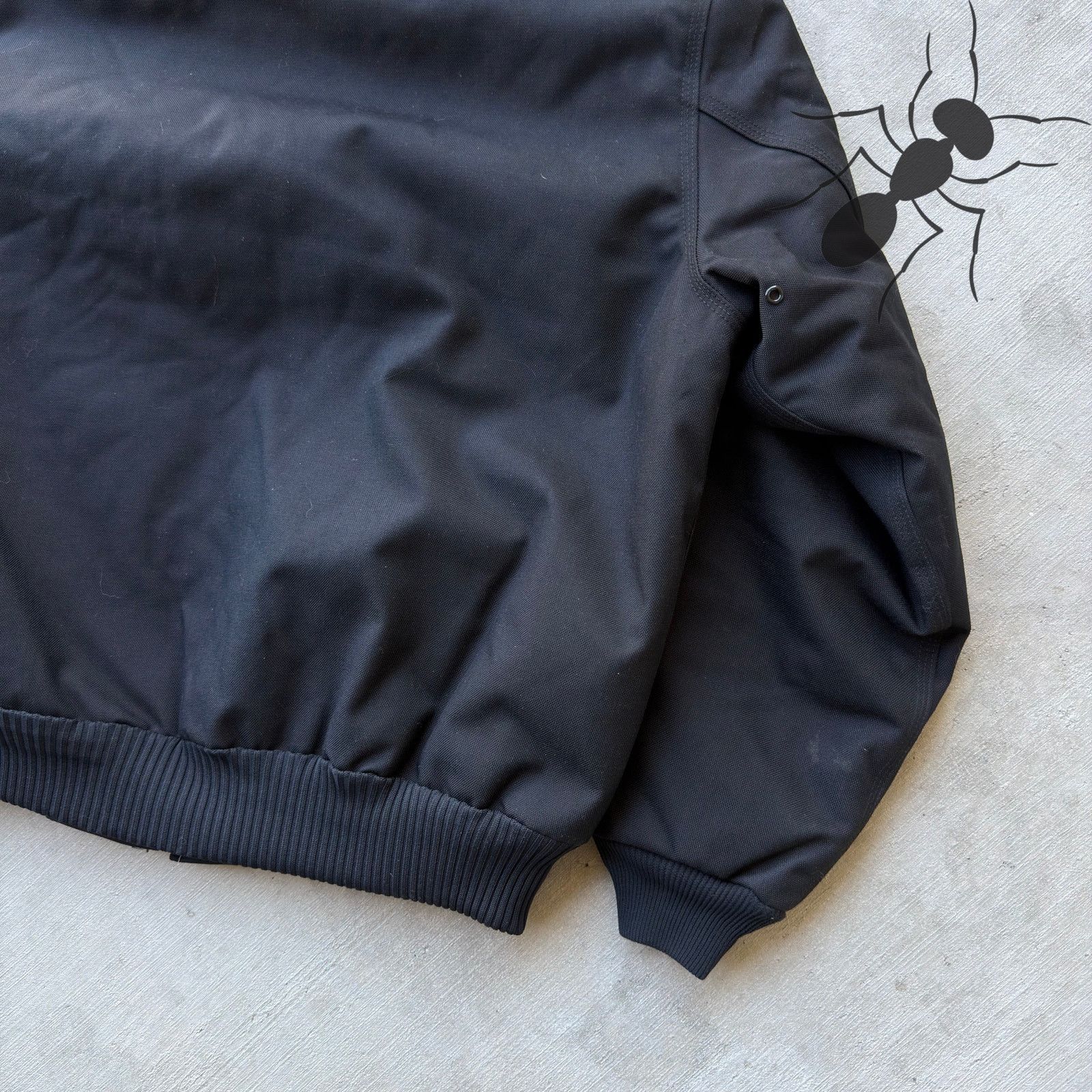 Carhartt × Vintage Carhartt J133 black hooded work wear jacket Size US L / EU 52-54 / 3 - 8 Thumbnail