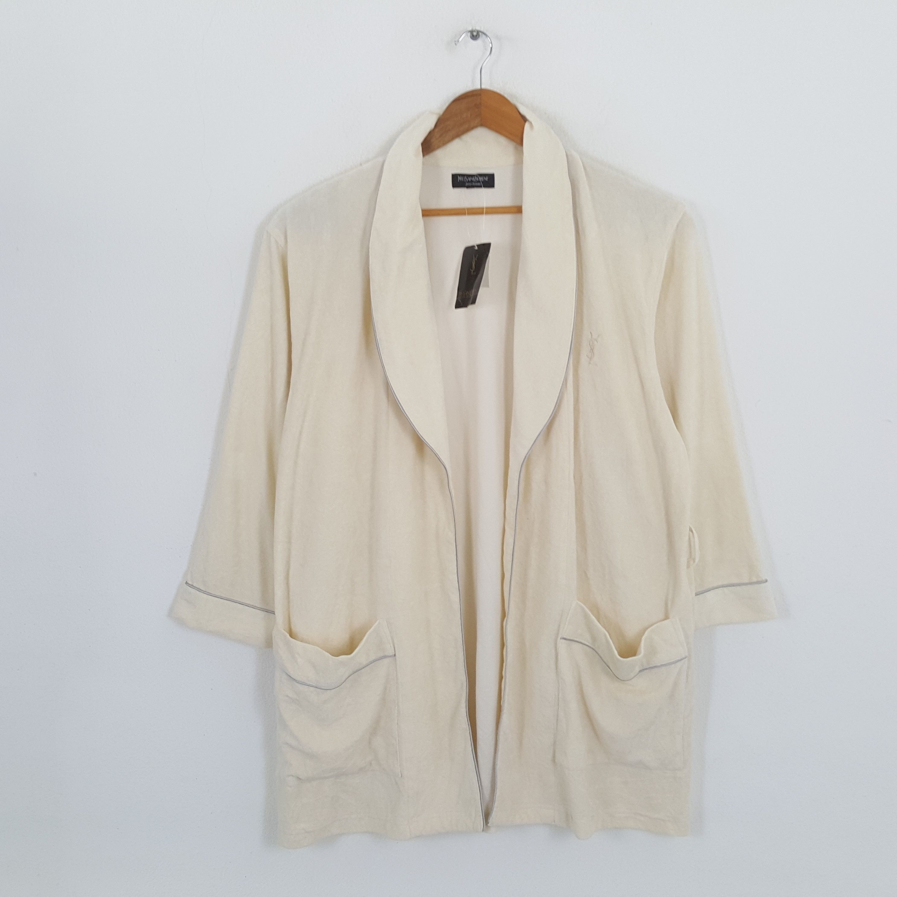 Japanese Brand × Vintage × Yves Saint Laurent Vintage YVES SAINT LAURENT Italian Brand Shower Jacket Size US M / EU 48-50 / 2 - 1 Thumbnail