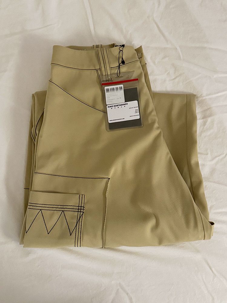 Kiko Kostadinov SS23 ANGLED TROUSERS | Grailed