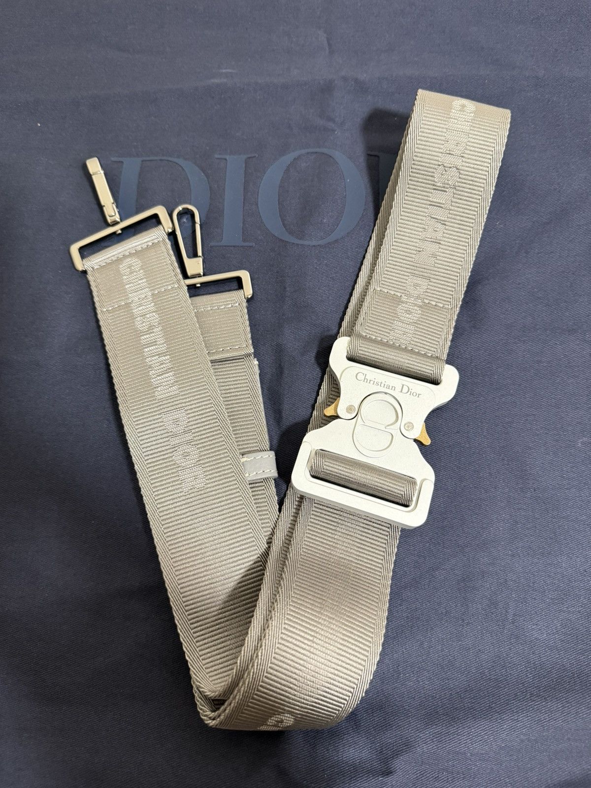 Birkenstock × Dior Dior by Birkenstock 1947 Signature Lingot 50 Duffle Bag NEW Size ONE SIZE - 20 Thumbnail