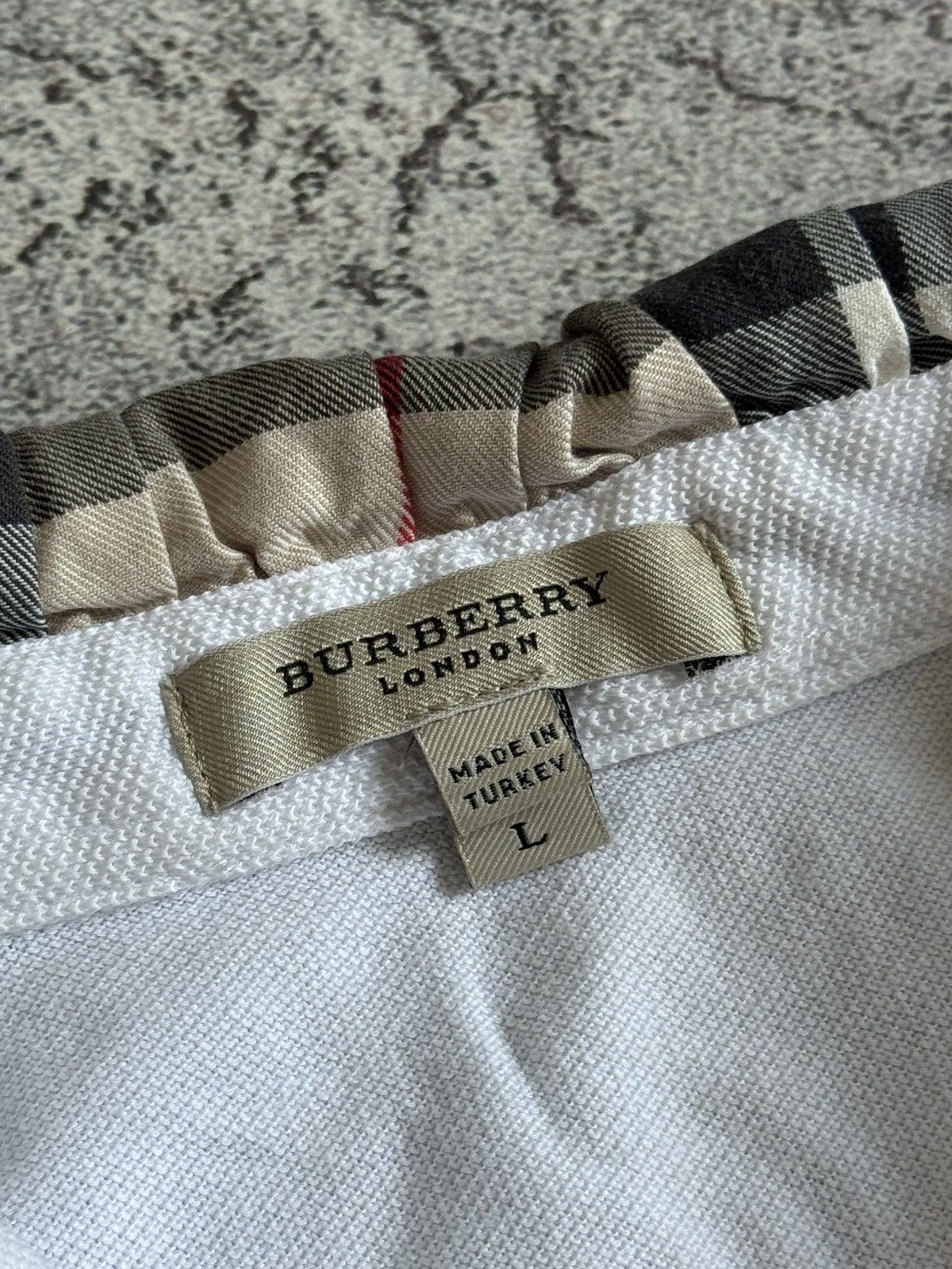 Burberry Burberry London L Wmns polo top T-shirt tank tee Size L / US 10 / IT 46 - 8 Thumbnail