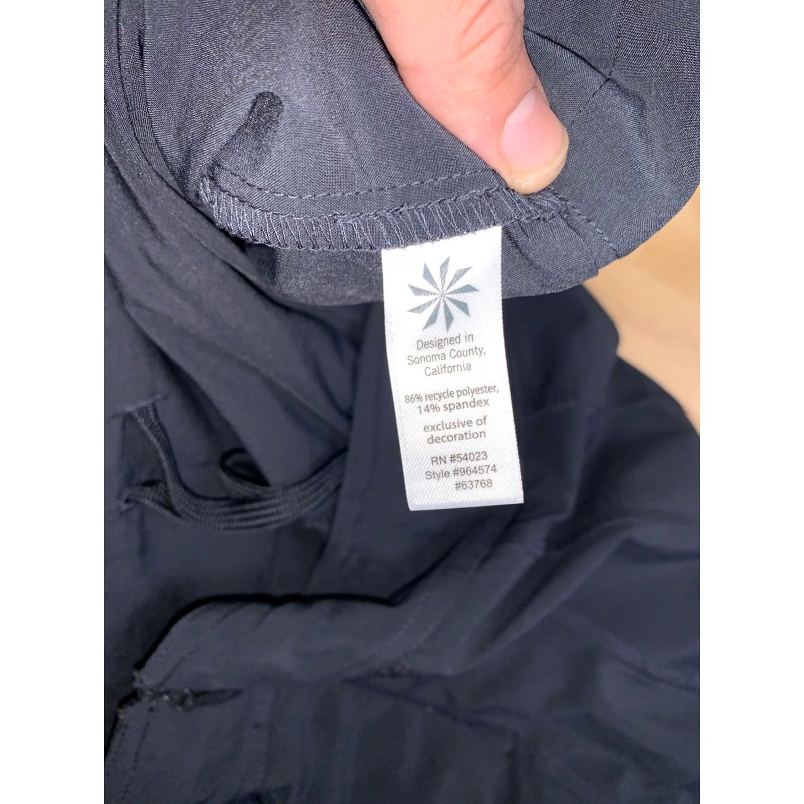 Athleta Athleta Skort Women 8 Gray Activewear Stretch Drawstring Skort Athletic Size ONE SIZE - 2 Thumbnail