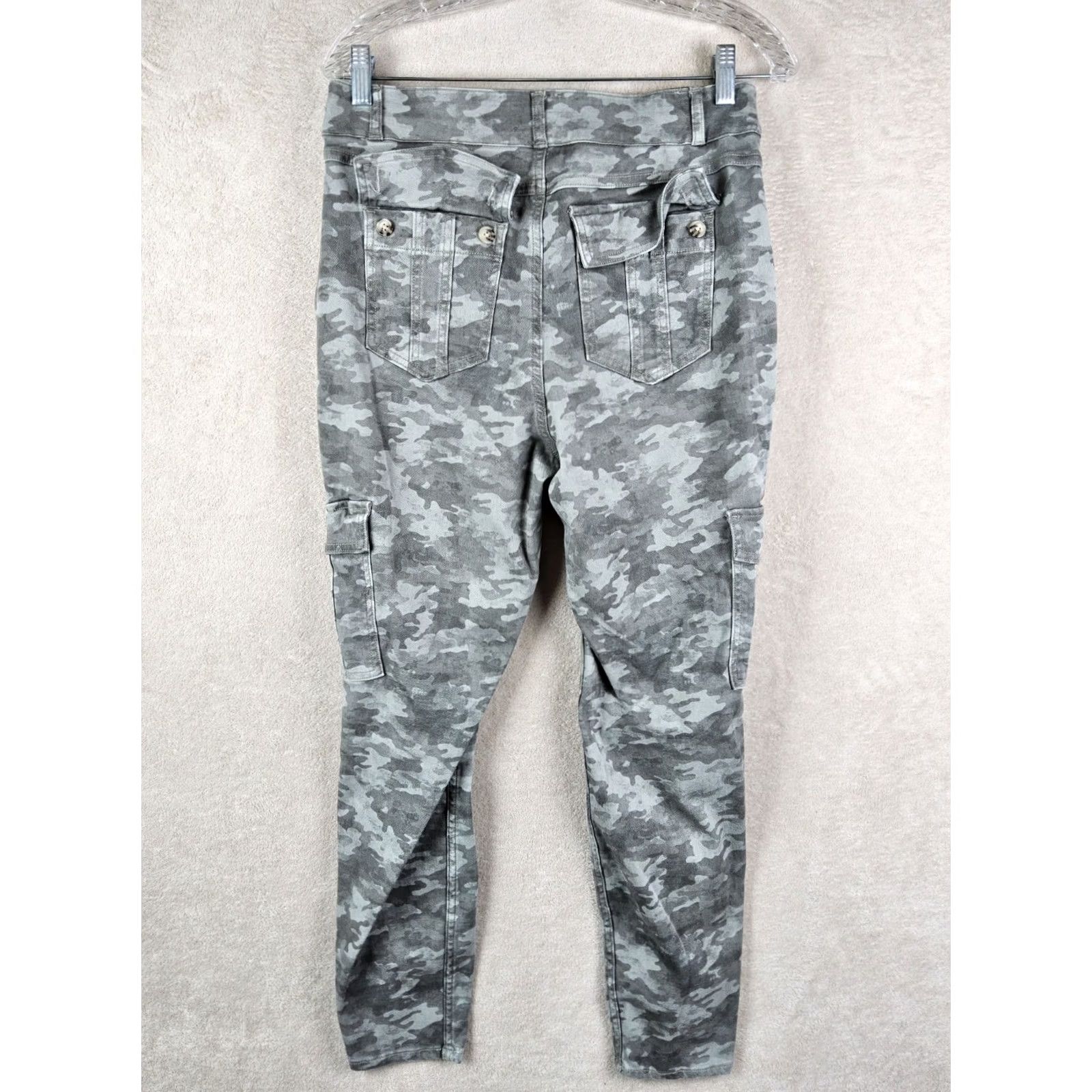 Spanx Spanx Women's Camo Camouflage Stretch Twill Cargo Pocket Pants Size XL Size 40" / US 18 - 2 Thumbnail