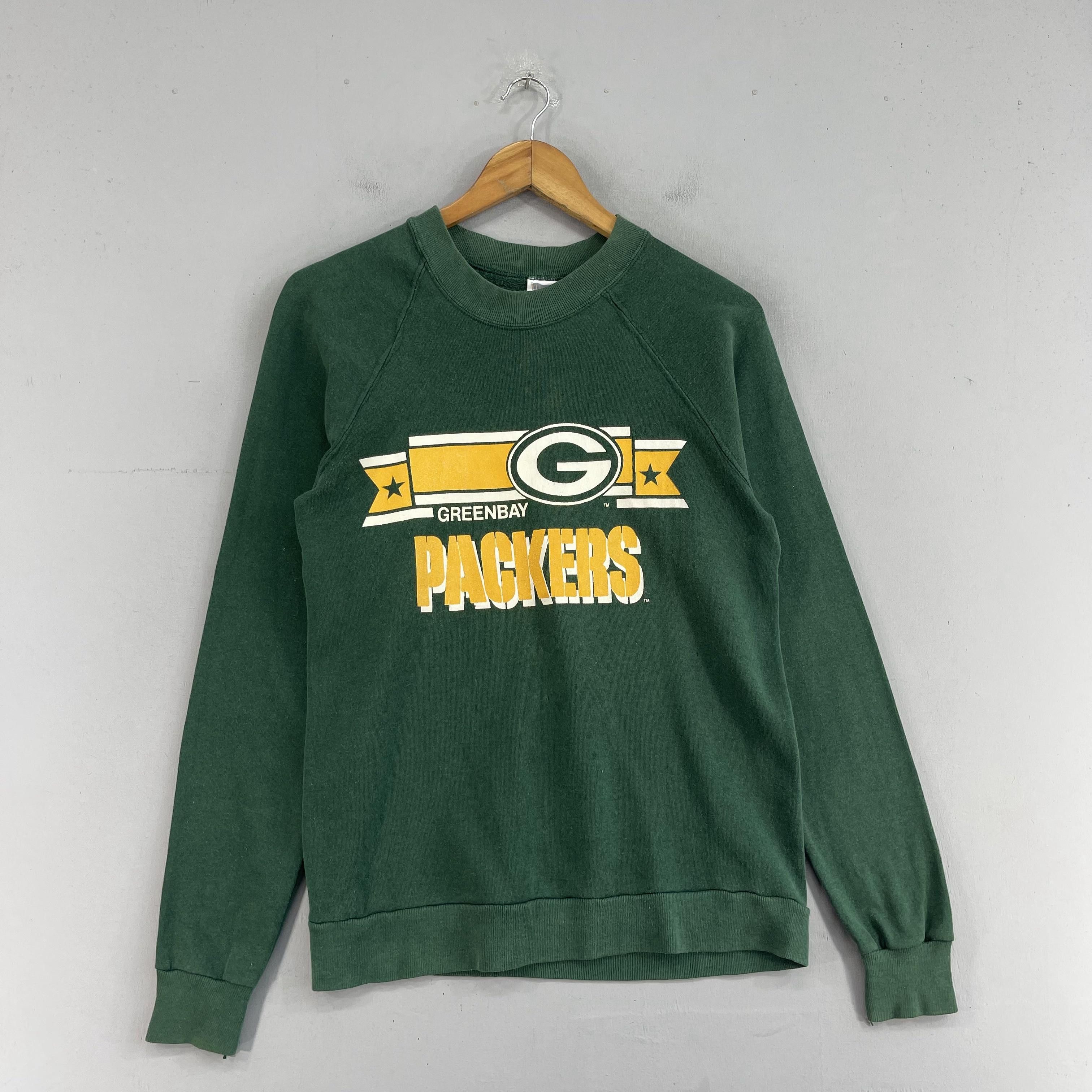 Vintage 90's Green Bay PACKERS Nfl Printed Sweatshirt