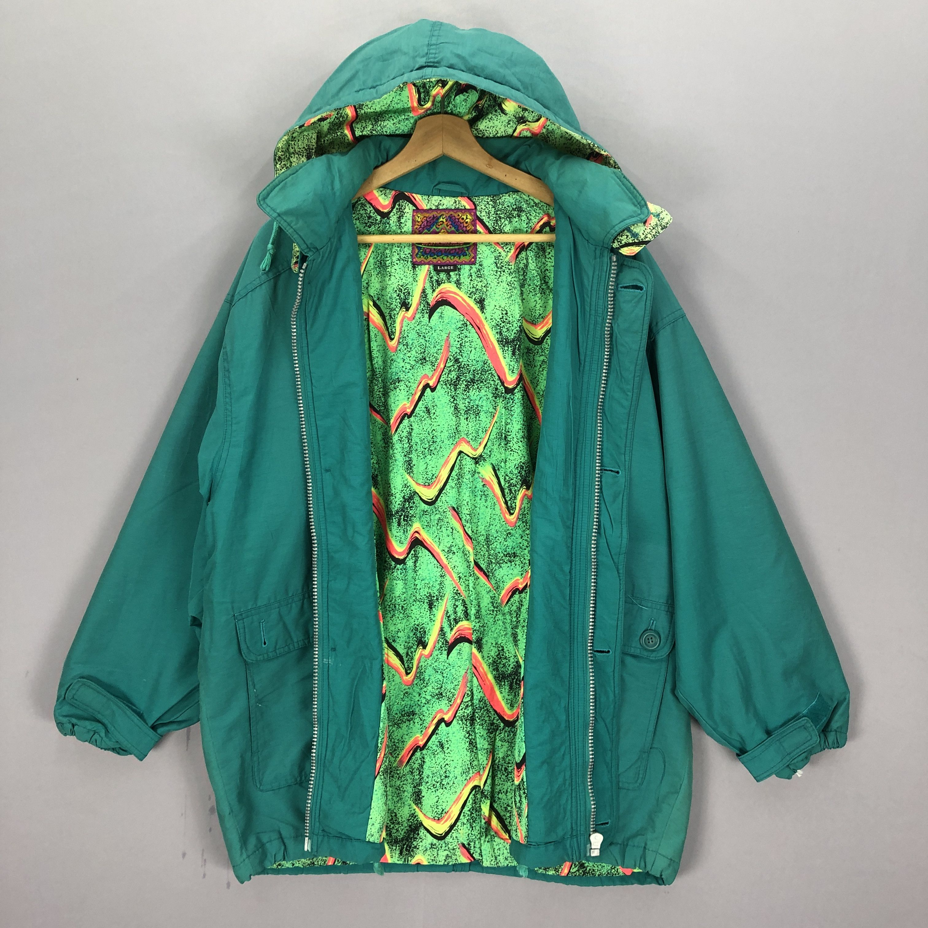 O'Neill Vintage O'neill Performance Hoodie Windbreaker Ski Jacket Size US XL / EU 56 / 4 - 5 Thumbnail