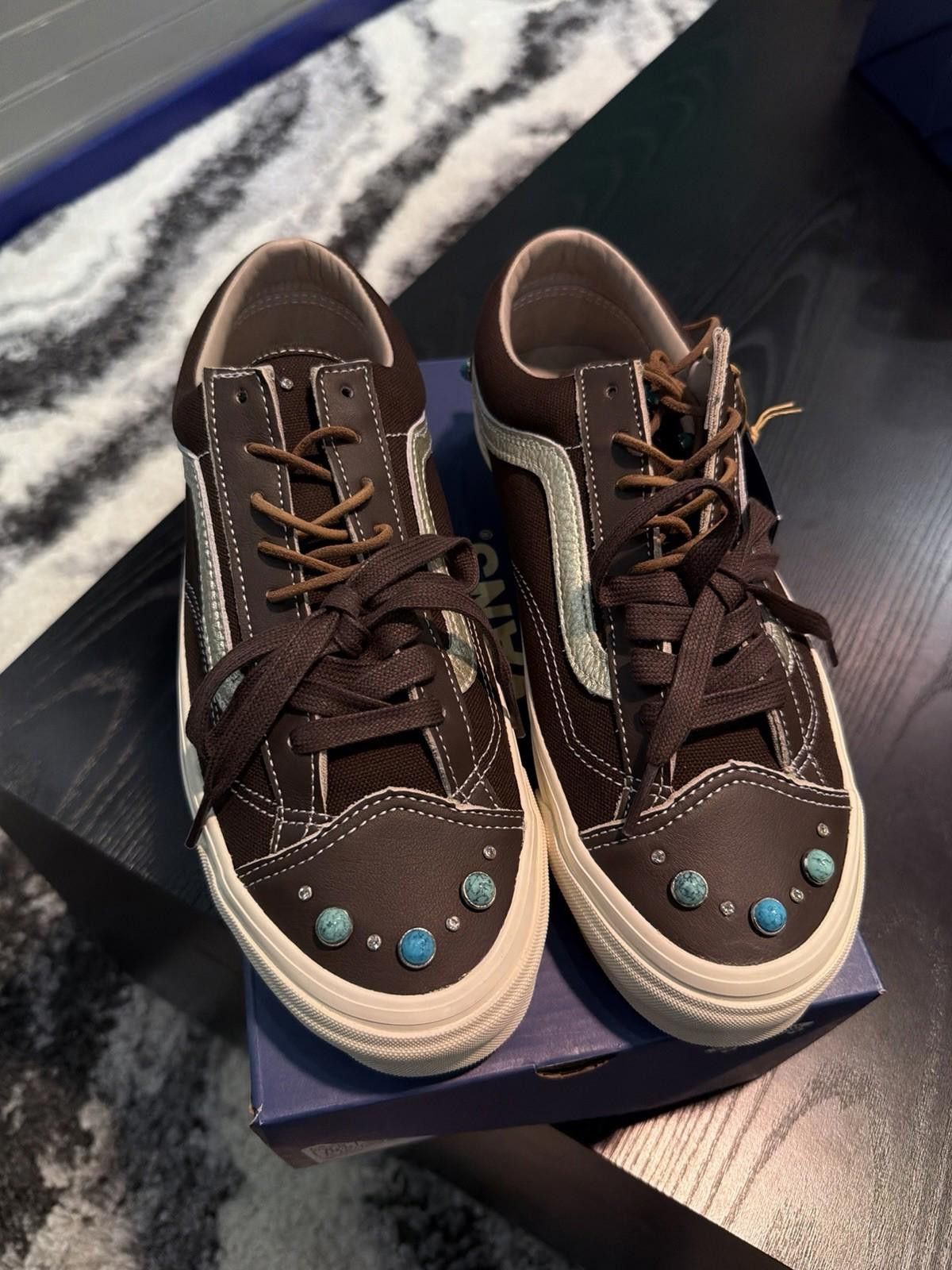 Vans Size 8.5 - Vans LX Old Skool 36 Gemstone Mushroom Mocha Size US 8.5 / EU 41-42 - 3 Thumbnail