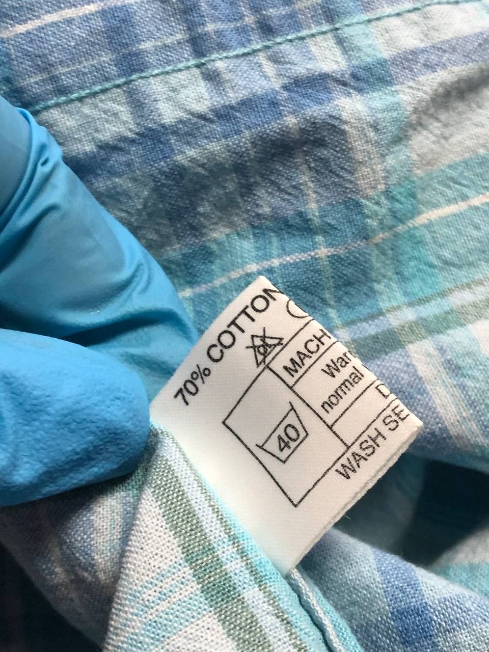 Burberry THOMAS BURBERRY Men’s Checked Shirt Regular Fit Size US L / EU 52-54 / 3 - 4 Thumbnail
