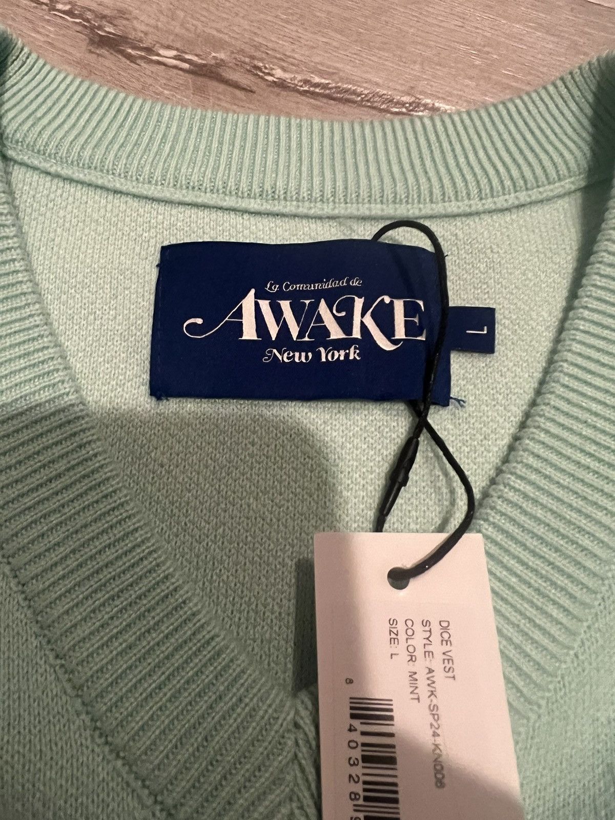 Awake NY Awake Mint Dice Vest Size US L / EU 52-54 / 3 - 3 Thumbnail