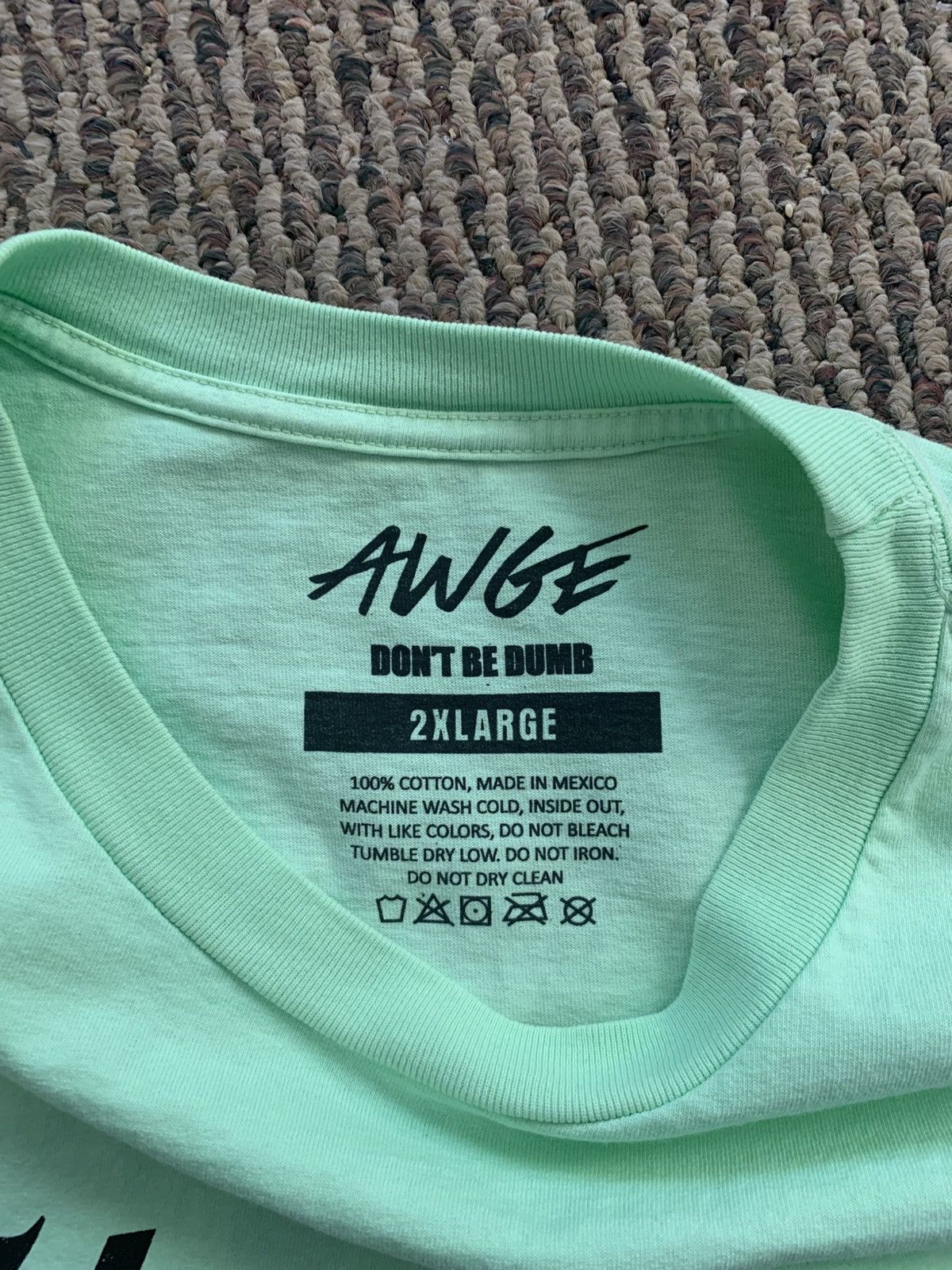 A$AP Rocky ASAP Rocky AWGE "Harlem's Best" Don't Be Dumb Merch Size XXL Size US XXL / EU 58 / 5 - 4 Thumbnail