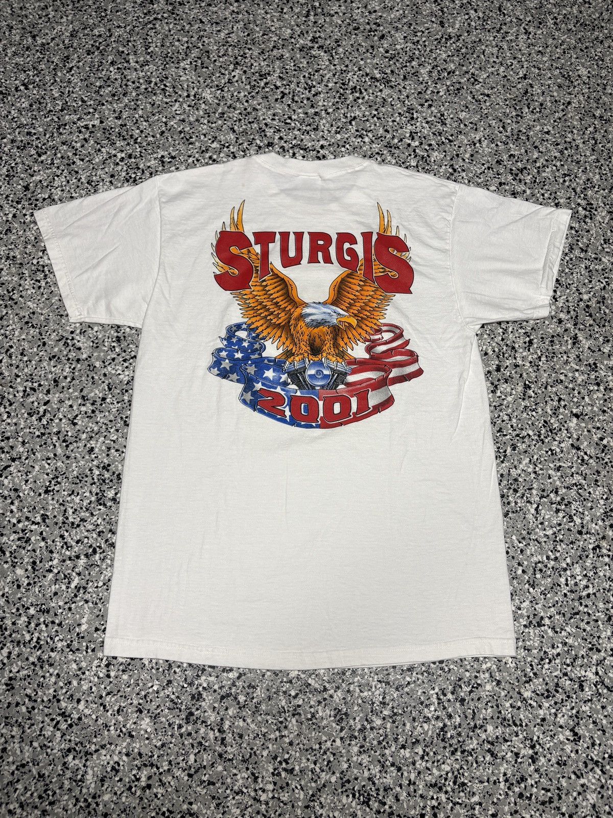 Harley Davidson Vintage 2001 “I Got Mine At STURGIS” T-Shirt Size L 0771 Size US L / EU 52-54 / 3 - 2 Thumbnail