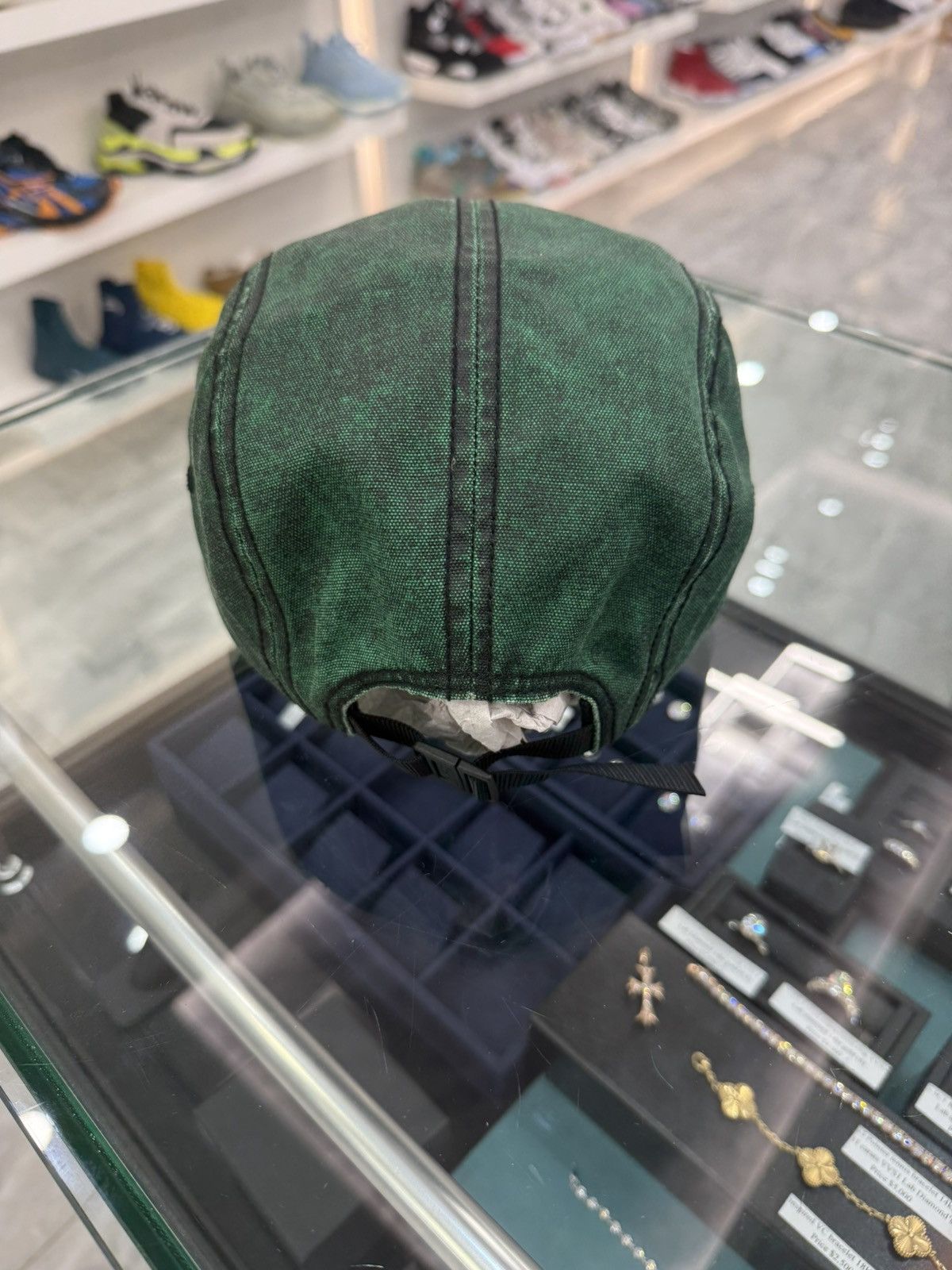 Supreme Supreme Green Washed Cordura Camp Hat Size ONE SIZE - 3 Thumbnail