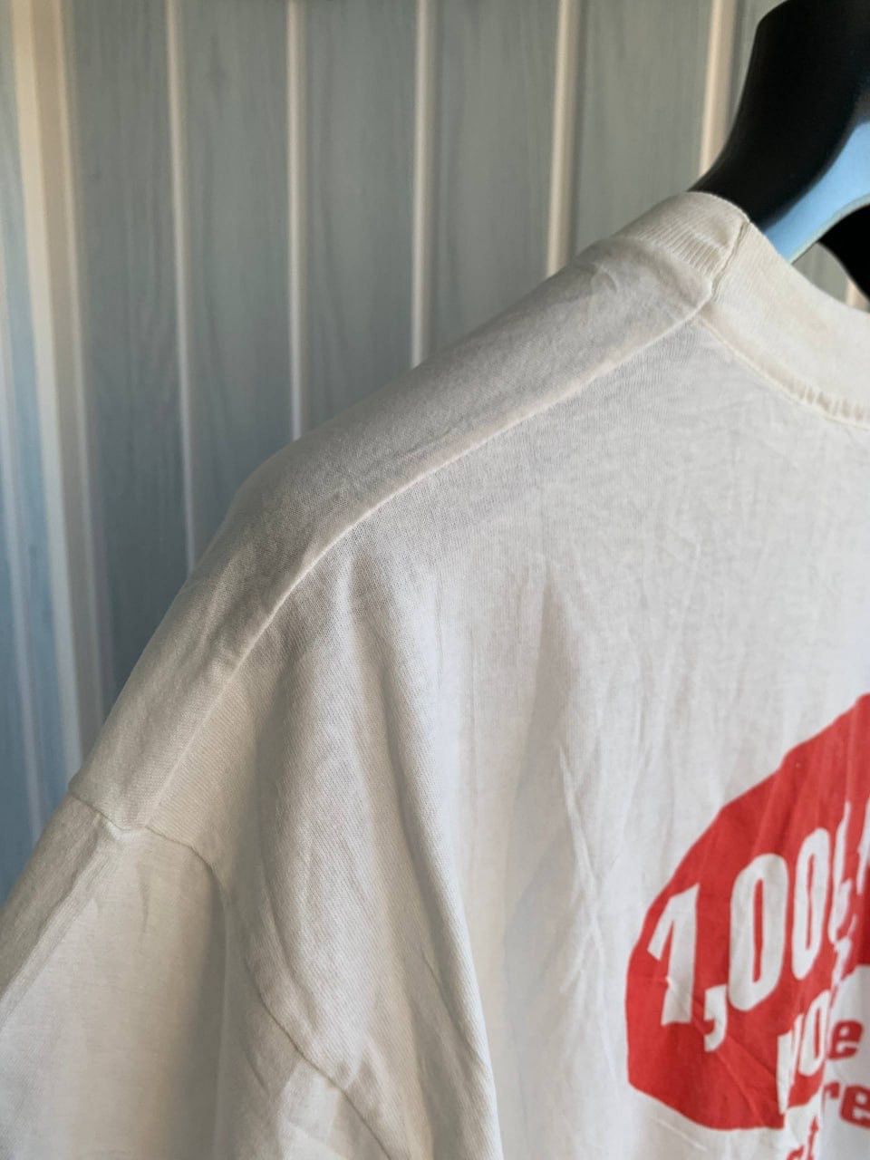 Vintage Vintage 1990 I`m A Safety Top Gun USA Hanes T-Shirt Size US M / EU 48-50 / 2 - 17 Thumbnail