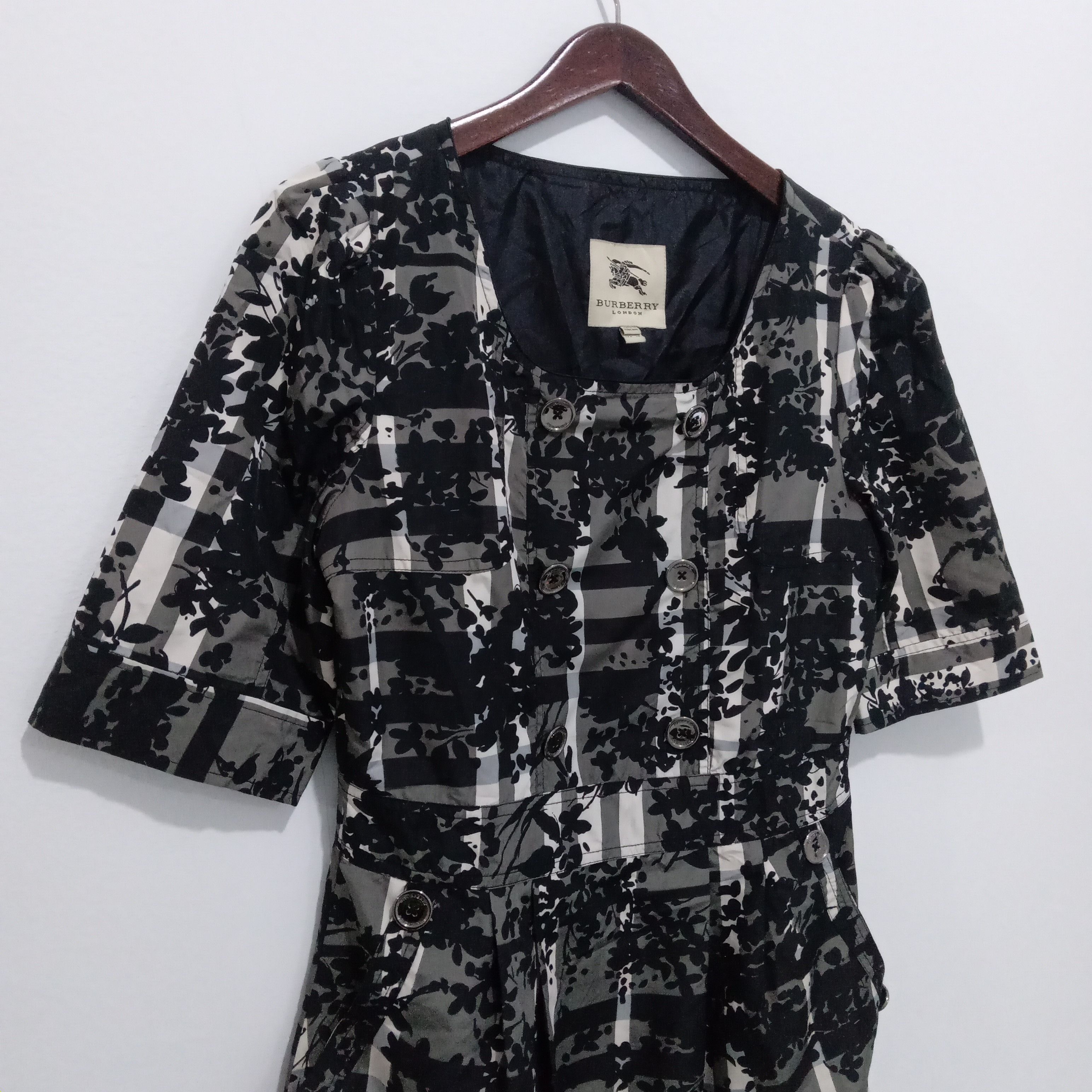 Burberry × If Six Was Nine × Japanese Brand Burberry london camo long dress Size M / US 6-8 / IT 42-44 - 2 Thumbnail