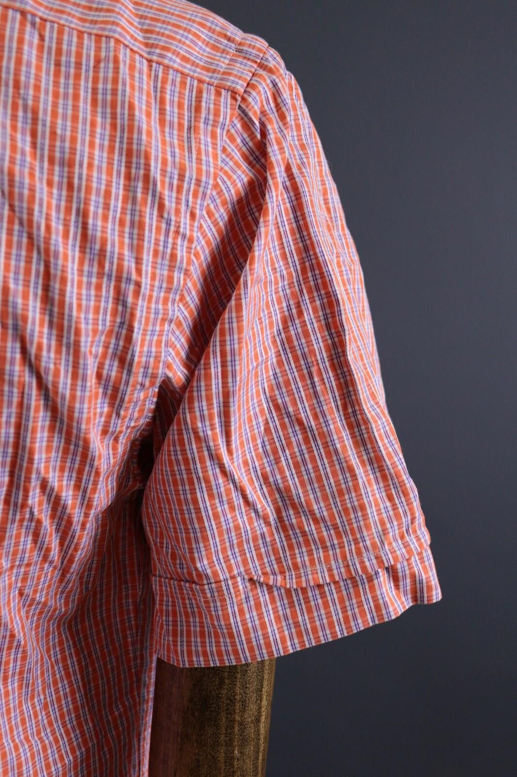 Designer Hackett London Red Oxford Classic Shirt Size M Size US M / EU 48-50 / 2 - 10 Thumbnail