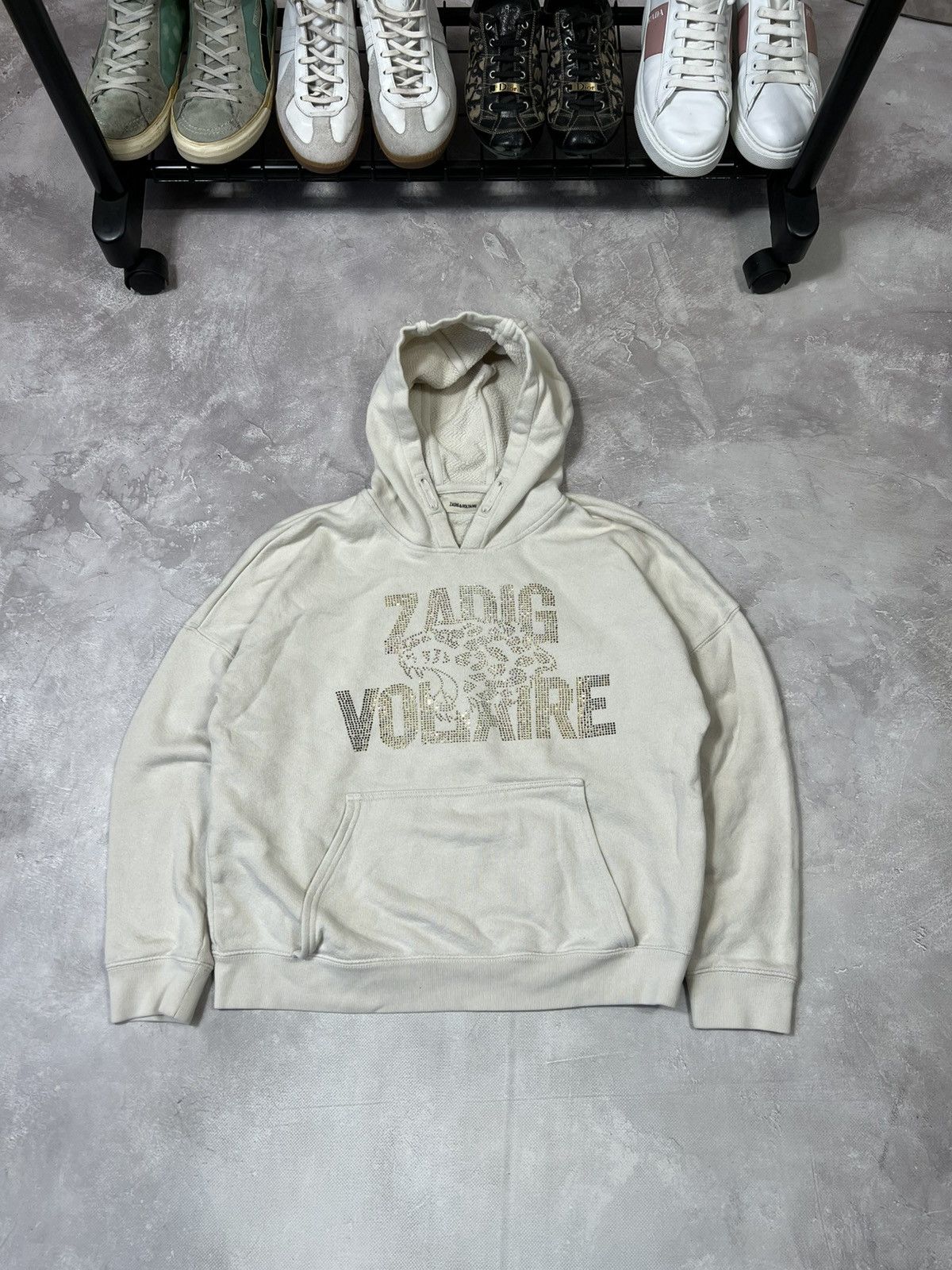 Vintage × Zadig & Voltaire Vintage Zadig Voltaire Luxury Y2k Hoodie Size M / US 6-8 / IT 42-44 - 1 Thumbnail
