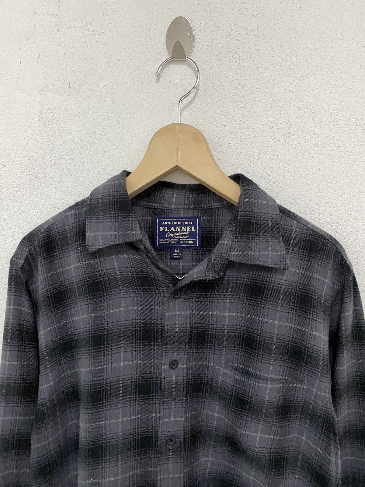 Japanese Brand × Uniqlo Japanese Brand Uniqlo Flannel Shirt Size US M / EU 48-50 / 2 - 3 Thumbnail