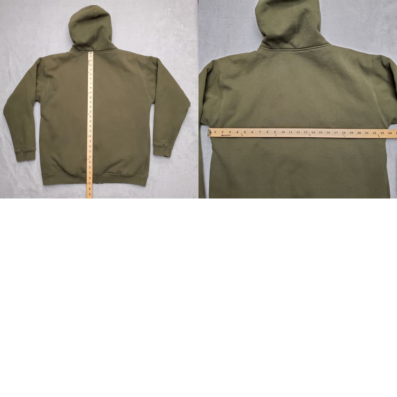Vintage VINTAGE ITC Expedition Hoodie Mens L Green Sherpa Lined Hooded Sweatshirt Casual Size US L / EU 52-54 / 3 - 9 Thumbnail