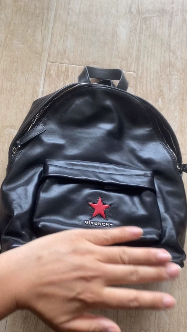 Givenchy Givenchy Red Five-Star Backpack, Full Leather Material Size ONE SIZE - 1 Thumbnail