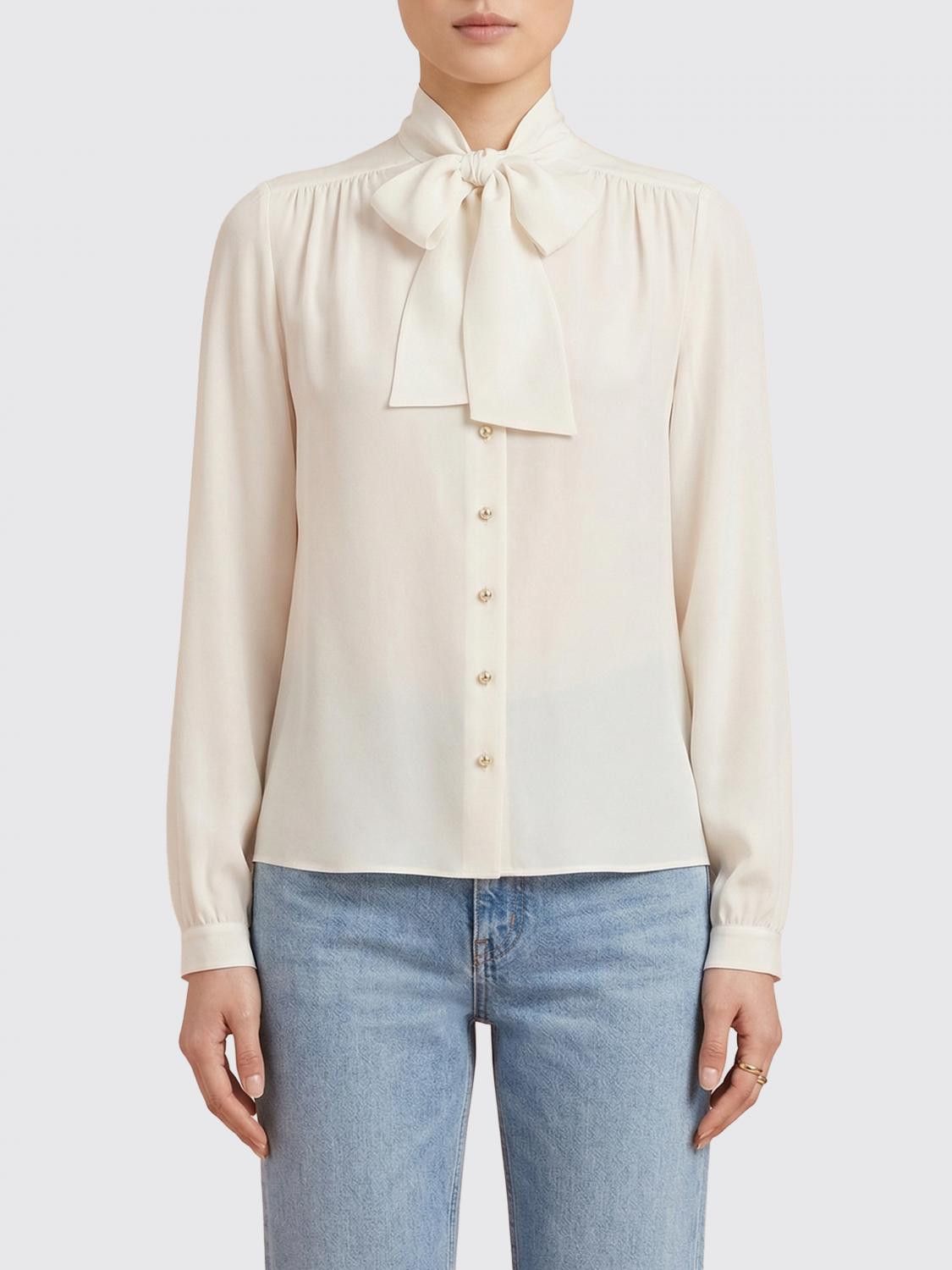Valentino Valentino Shirt Woman Ivory Size M / US 6-8 / IT 42-44 - 1 Thumbnail