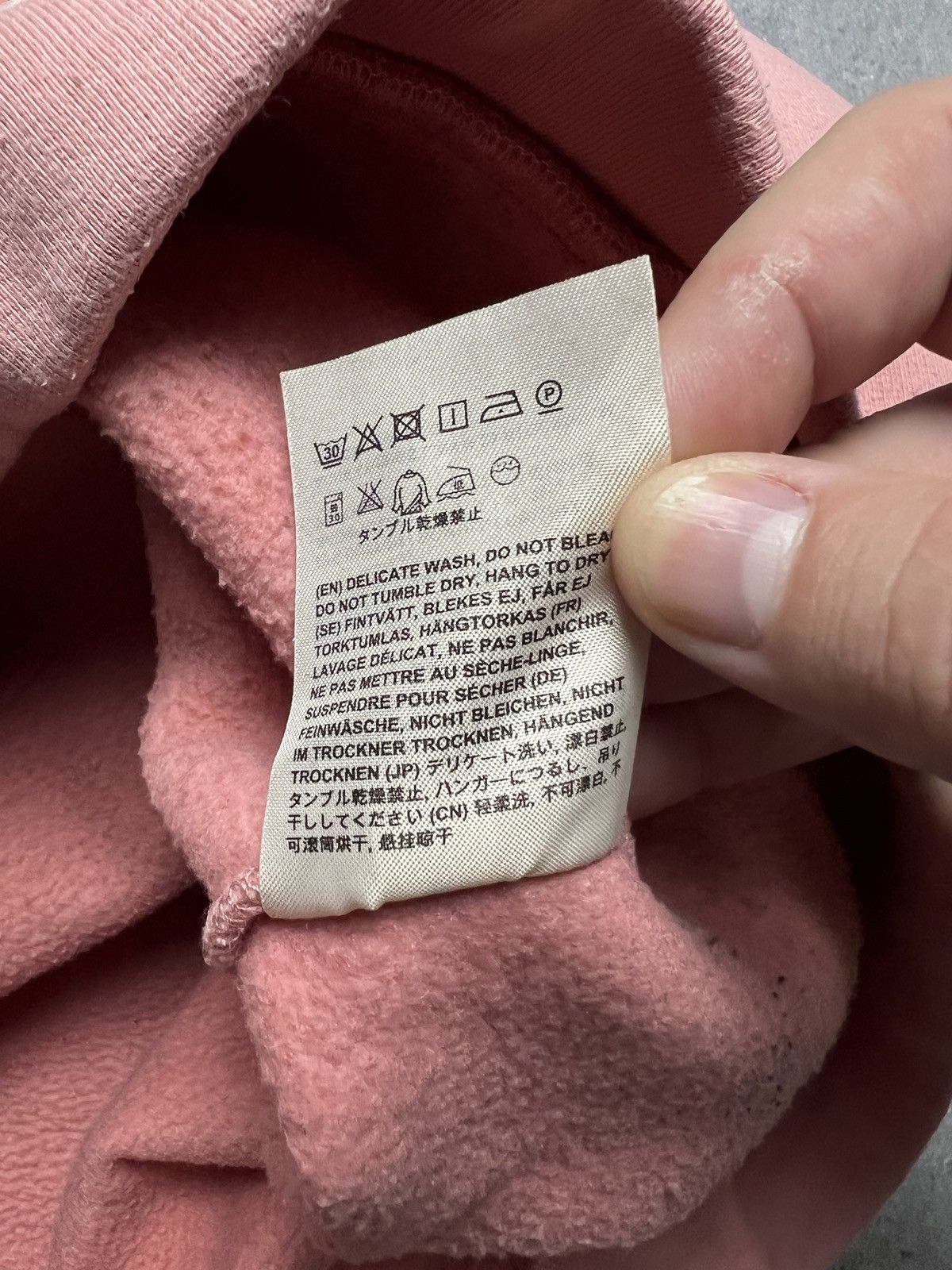 Acne Studios Acne Studios Pink Hoodie Vania FL PSS15 Opium Avant Garde Size M / US 6-8 / IT 42-44 - 12 Thumbnail