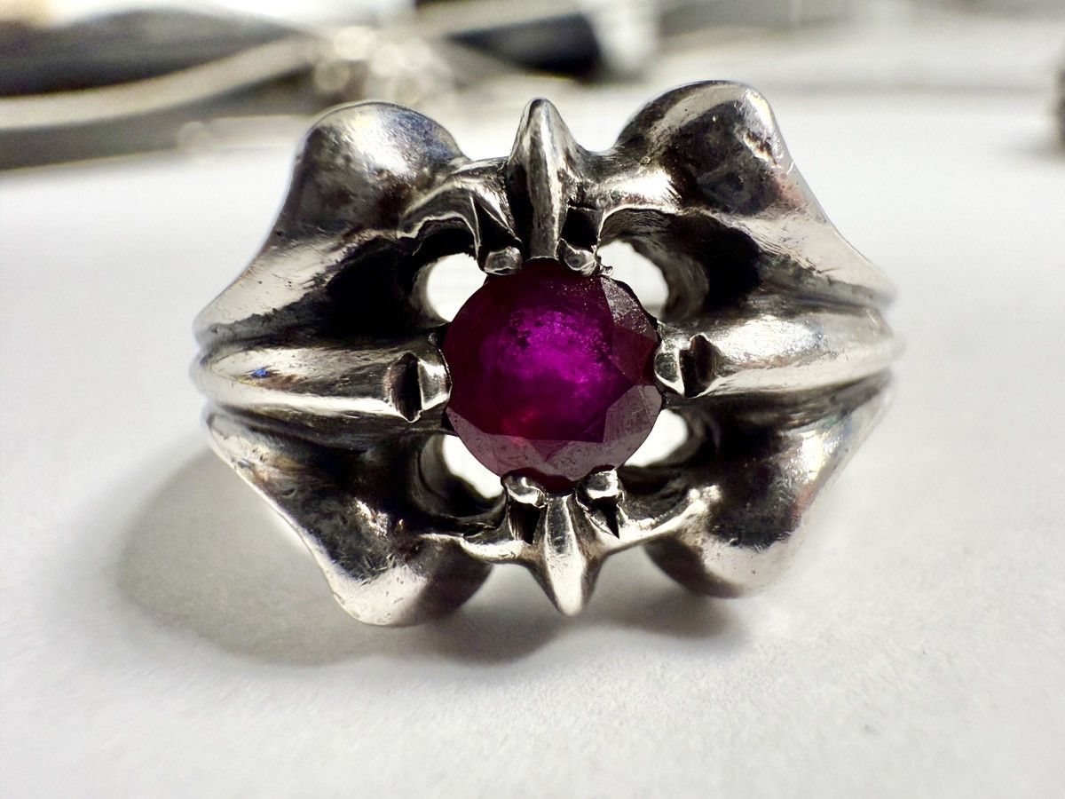 Chrome Hearts Chrome Hearts SKT Ruby Ring Sz. 5 Size ONE SIZE - 3 Thumbnail