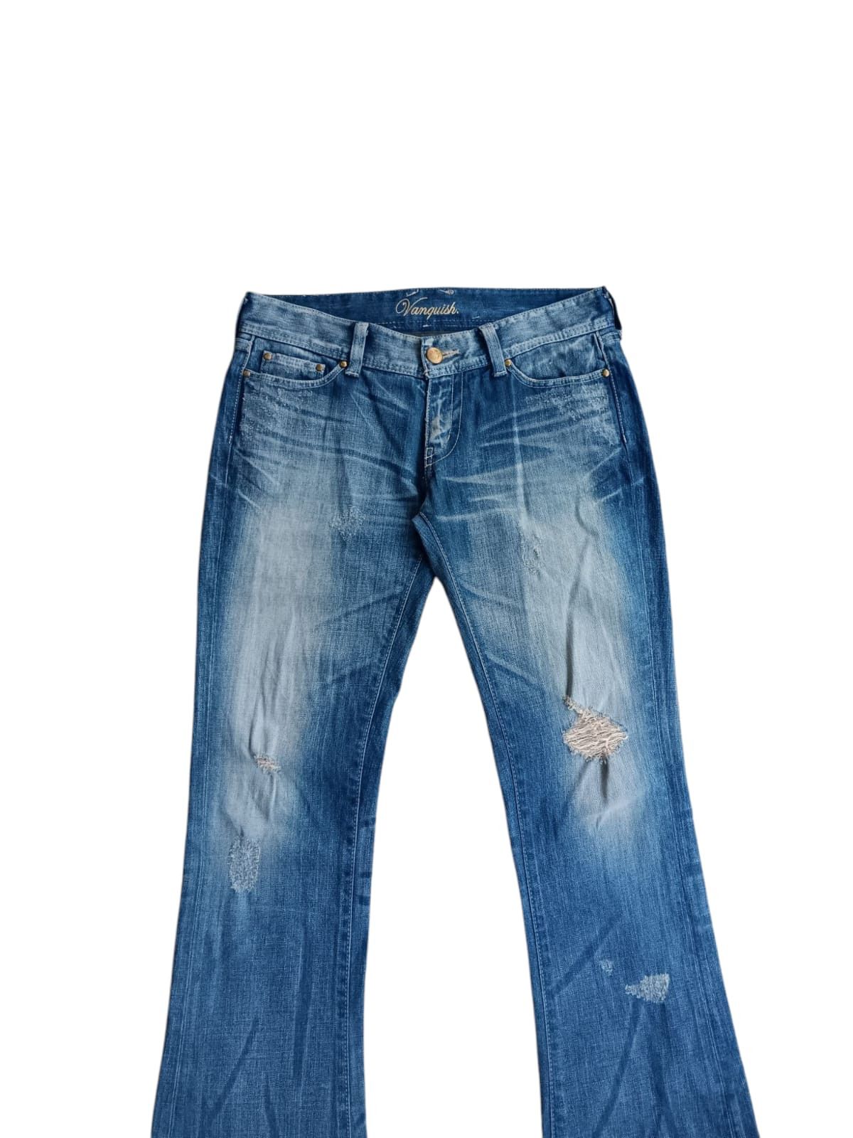 Vanquish VANQUISH DENIM FLARED PANTS Size US 33 - 2 Thumbnail