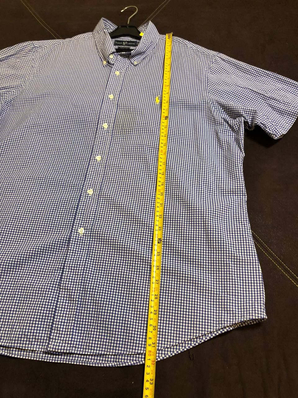 Polo Ralph Lauren Ralph Lauren Blue Label Short Sleeve Cotton Shirt Size US XXL / EU 58 / 5 - 6 Thumbnail