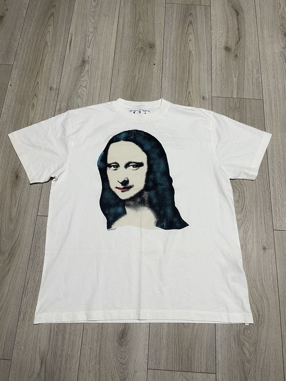 Off-White Off-White Mona Lisa Pivot Oversized Shirt Size US M / EU 48-50 / 2 - 3 Thumbnail