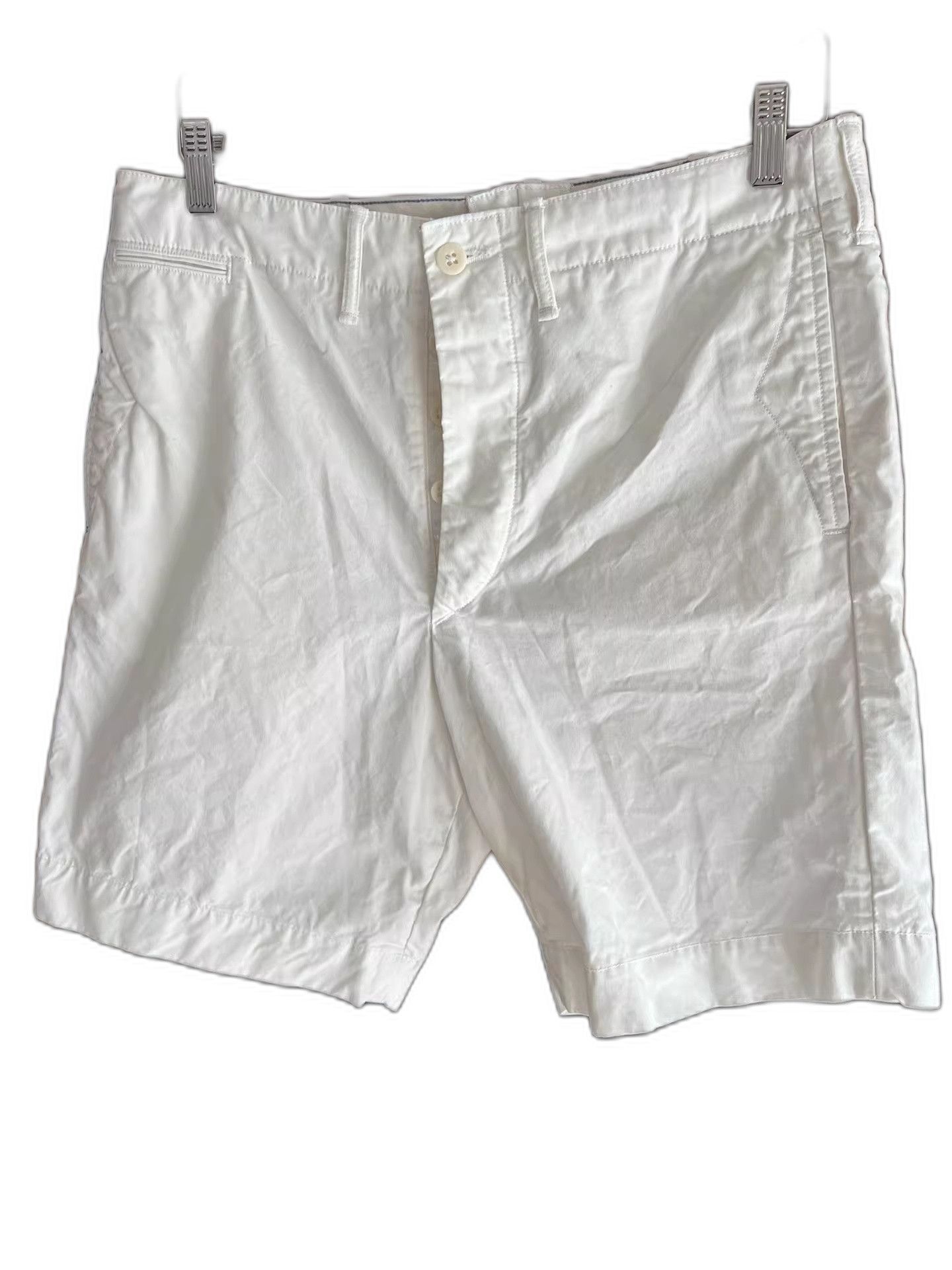 RRL Ralph Lauren RRL Double RL Vintage White Cargo Shorts Size US 43 - 1 Thumbnail