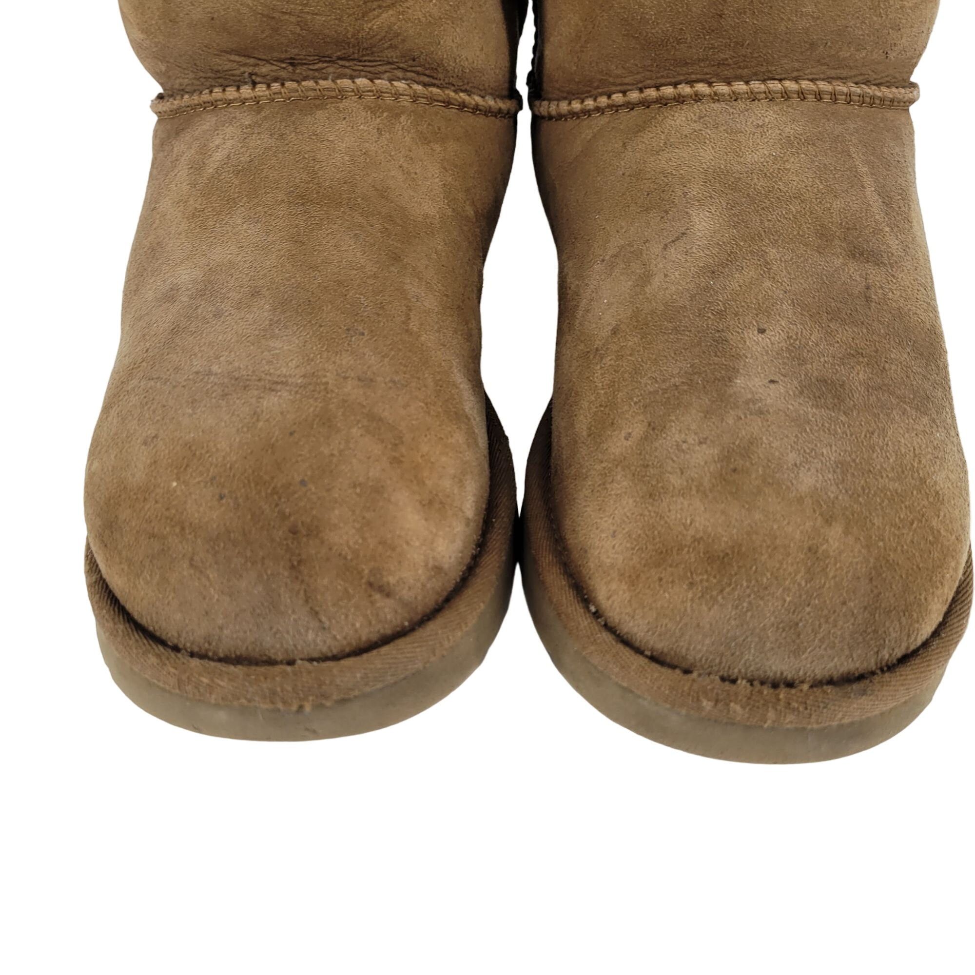 Other UGG Australia Bailey Bow II Leather Boots 8 Chestnut Shearli Size US 8 / IT 38 - 7 Thumbnail